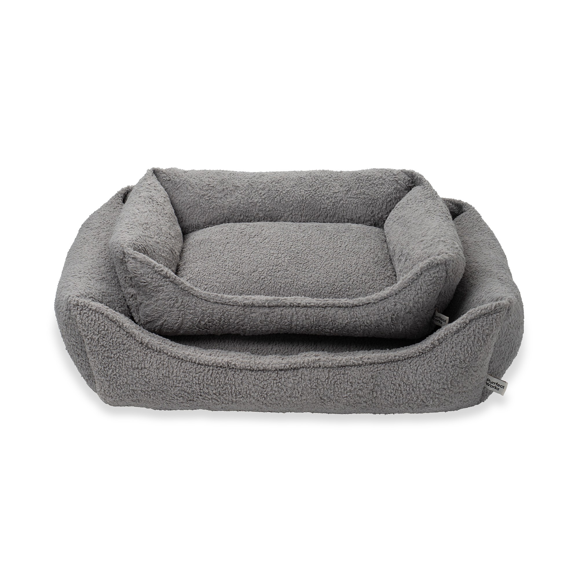 CornerBed Mist Grey Kedi & Köpek Yatağı