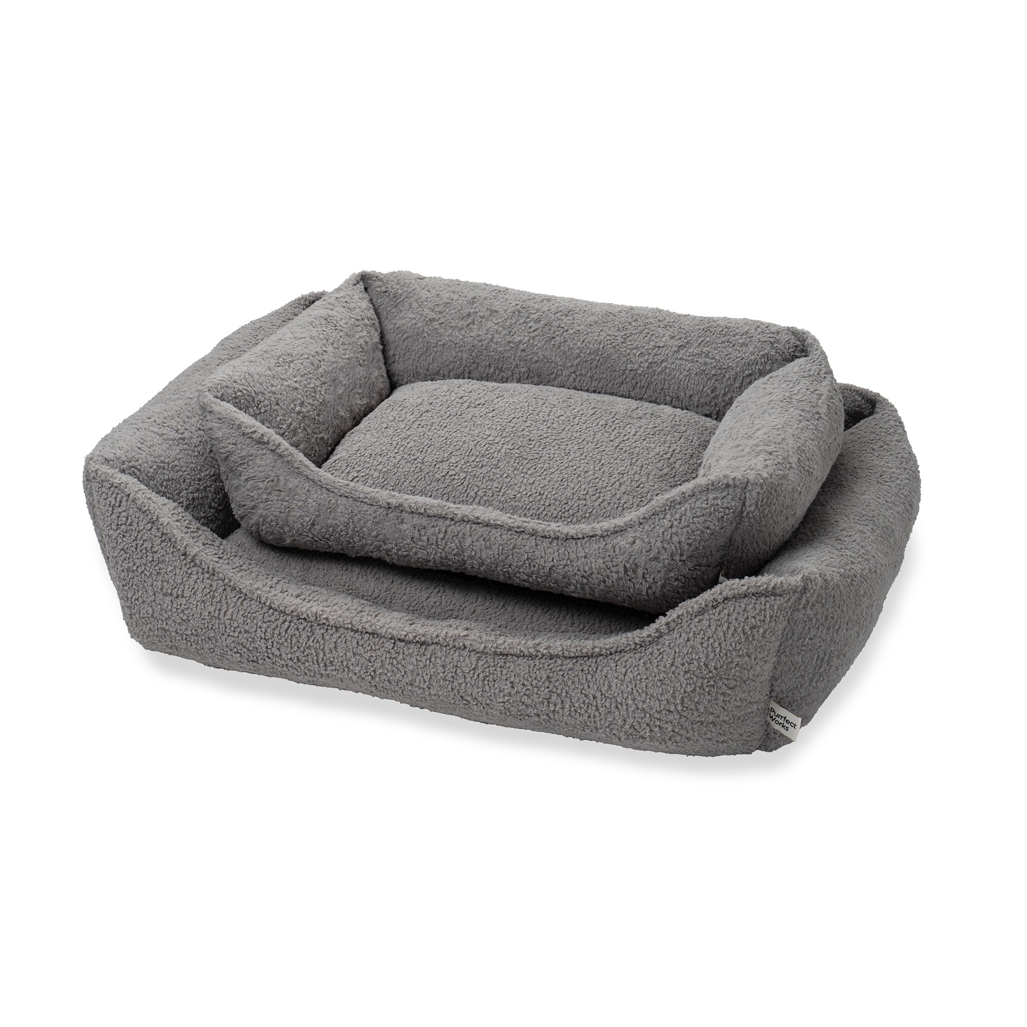 CornerBed Mist Grey Kedi & Köpek Yatağı