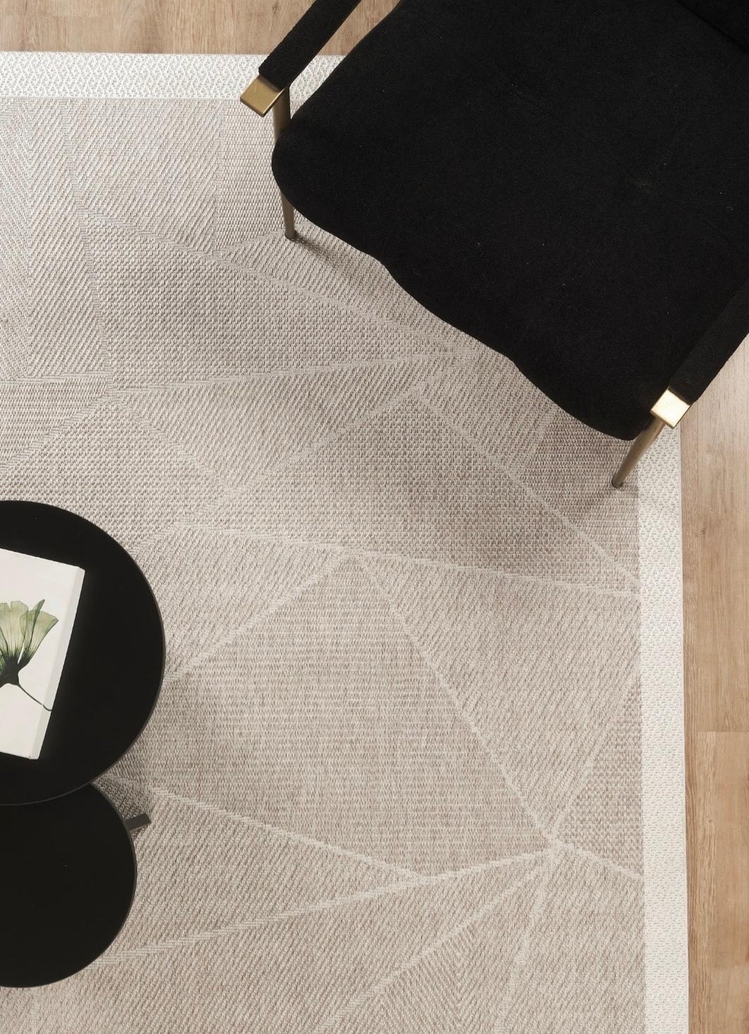 Arzen Sisal Plus Serisi Krem Bordür Bej Tasarım Sisal Halı