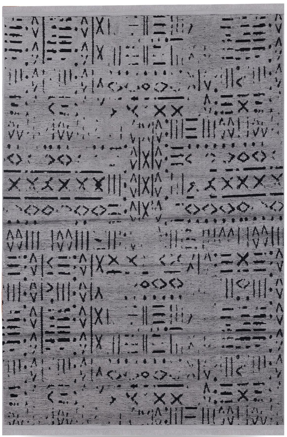Modern Şönil Kilim Gri