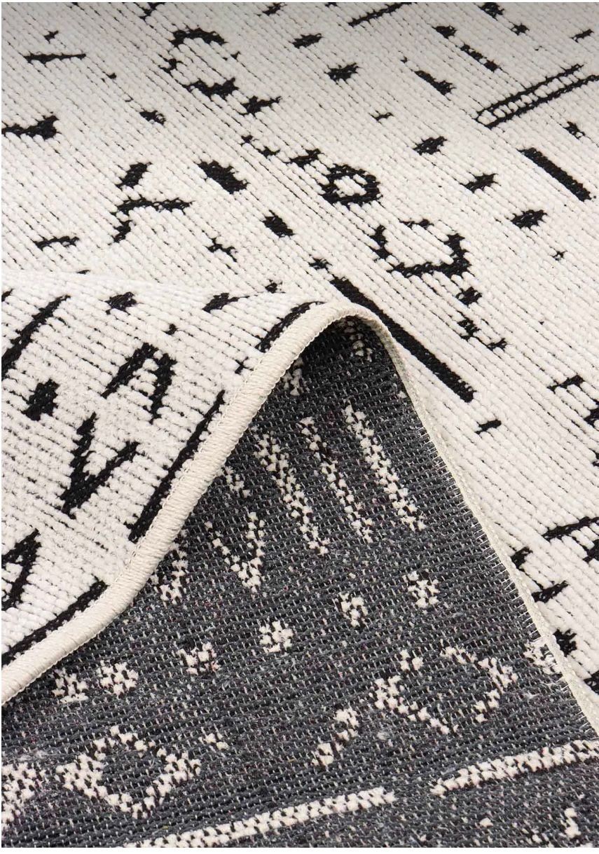 Modern Şönil Kilim Beyaz