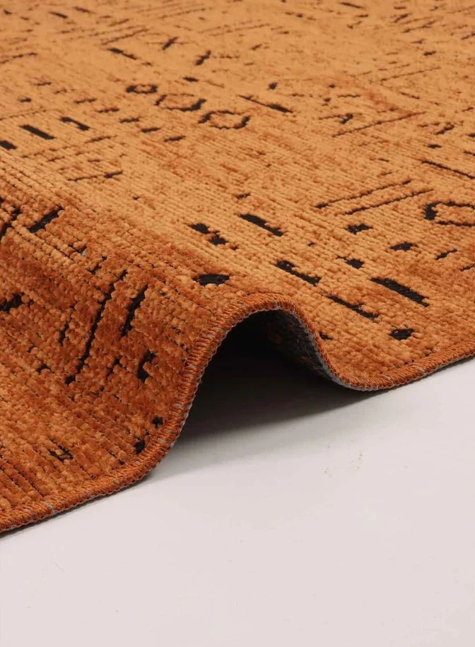 Modern Şönil Kilim Turuncu