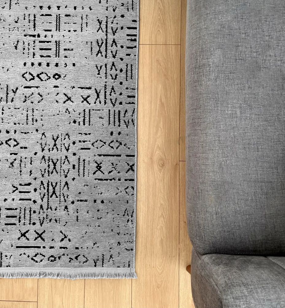 Modern Şönil Kilim Gri
