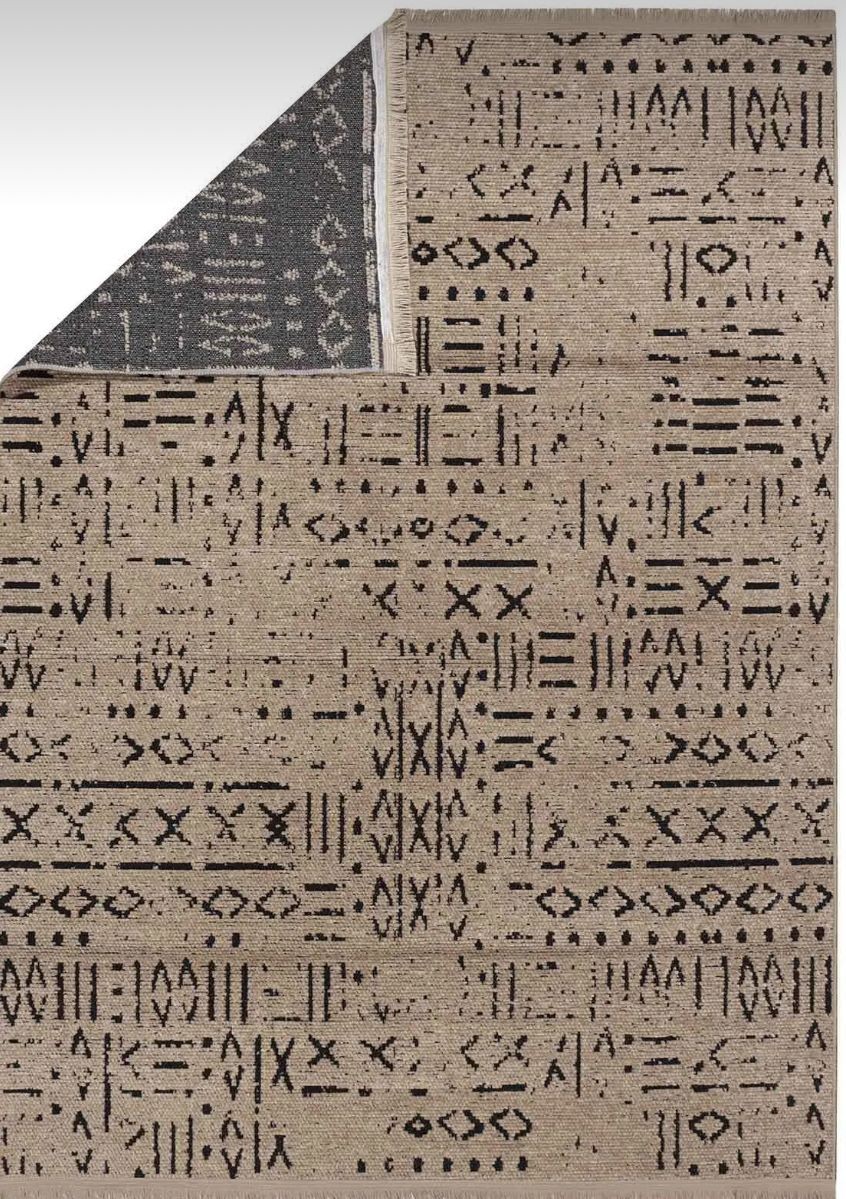 Modern Şönil Kilim Vizon