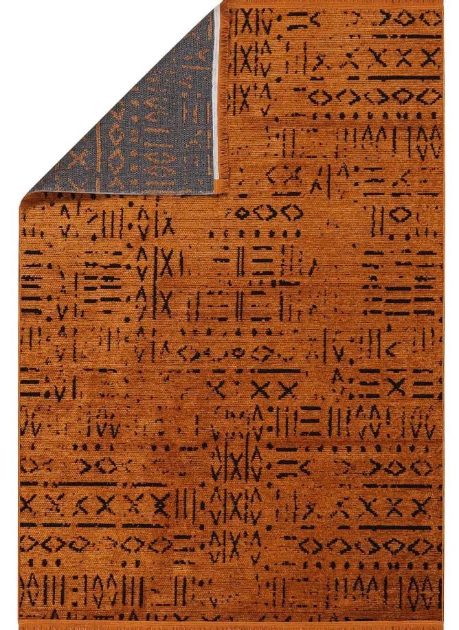 Modern Şönil Kilim Turuncu