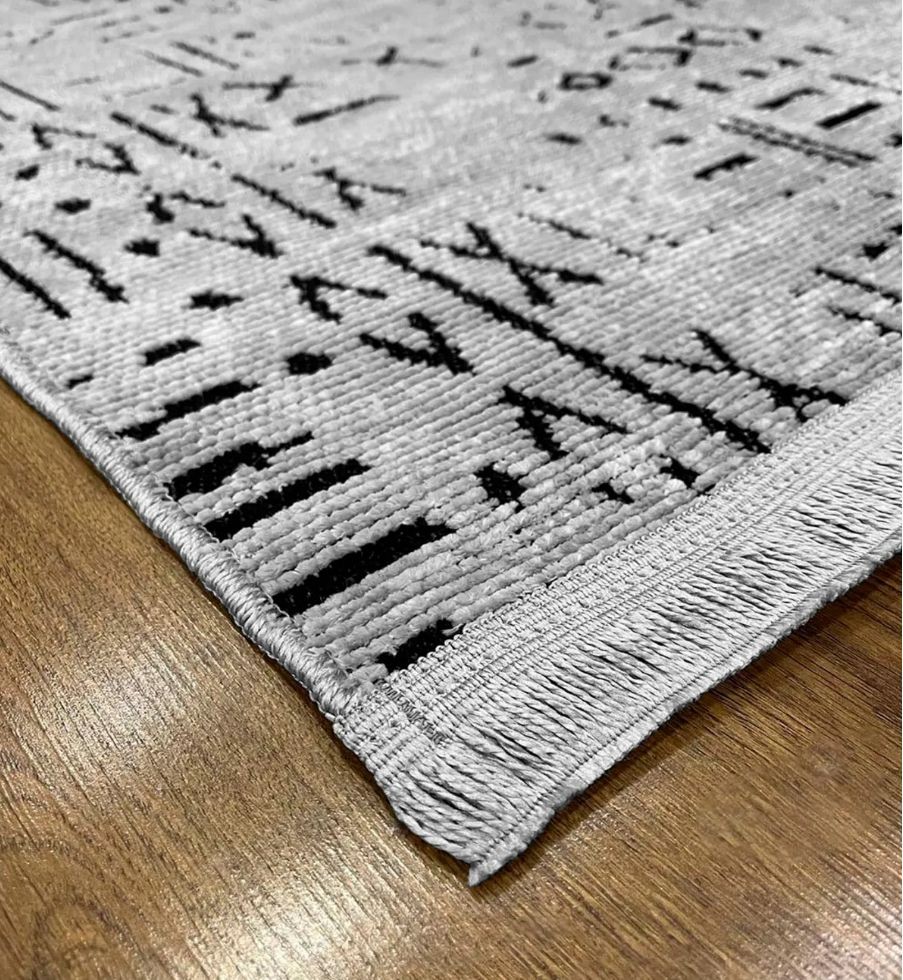 Modern Şönil Kilim Gri