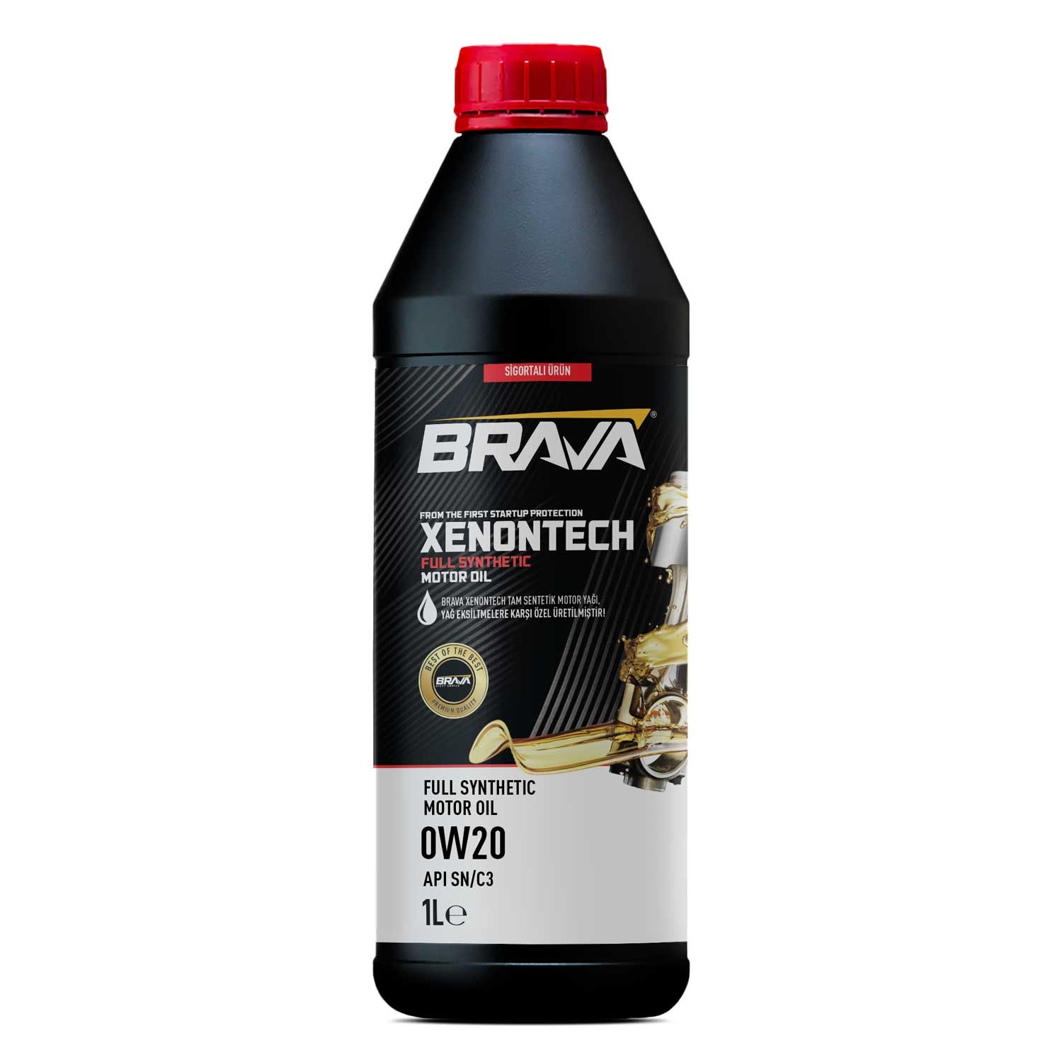 BRAVA XENONTECH 0W20 FULL SENTETİK MOTOR YAĞI