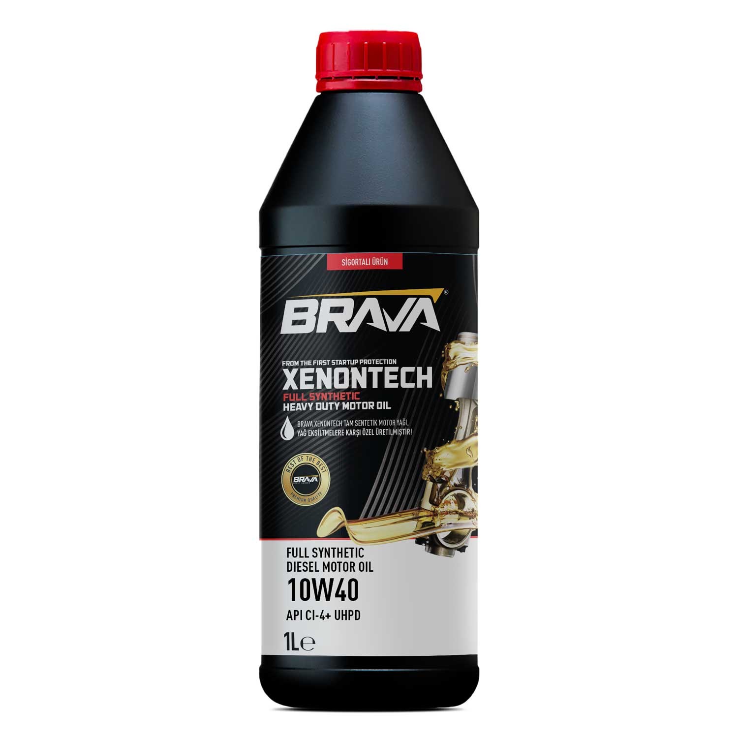 BRAVA XENONTECH 10W40 FULL SENTETİK CI-4+