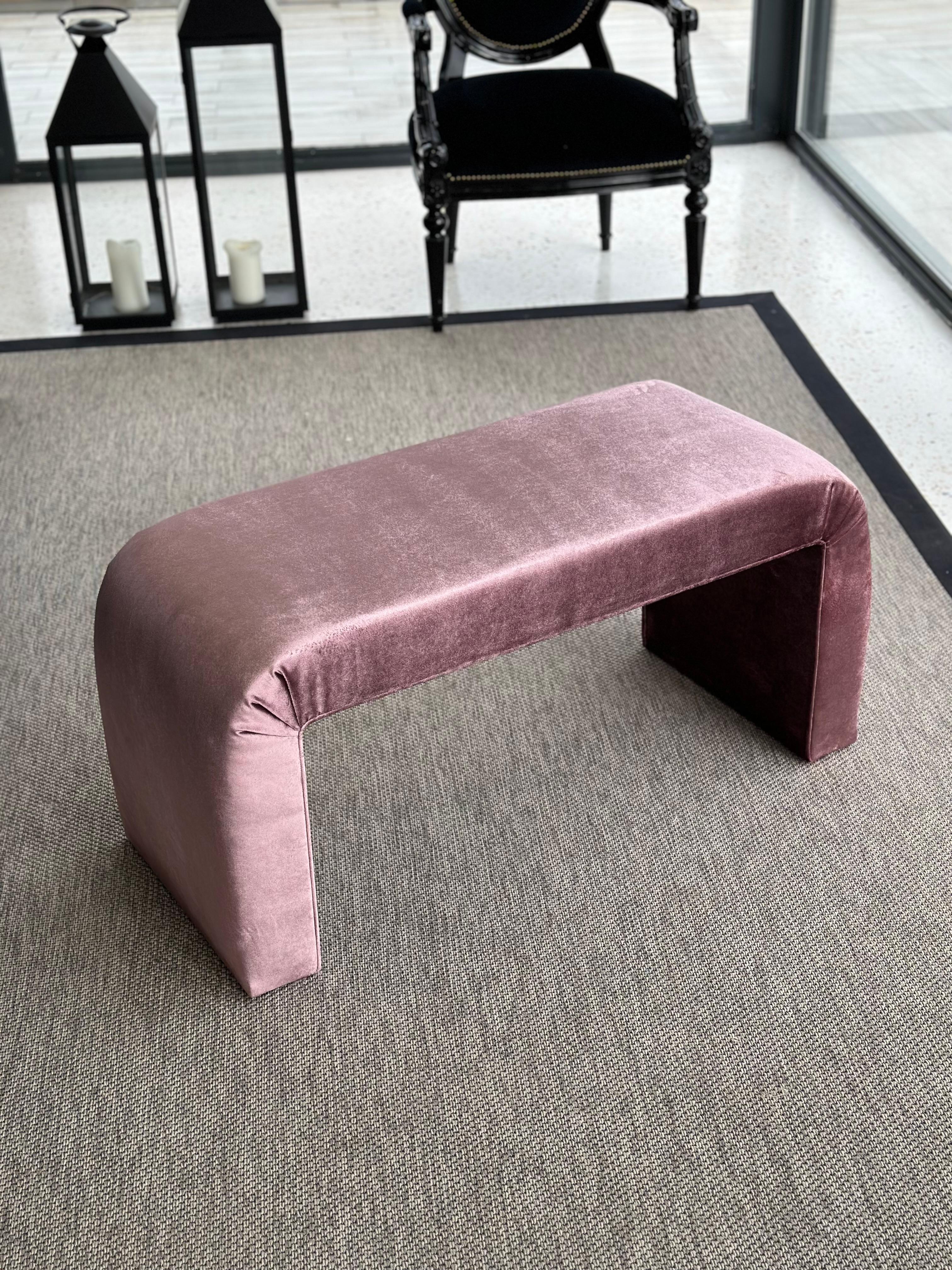 Velvet Collection Bench