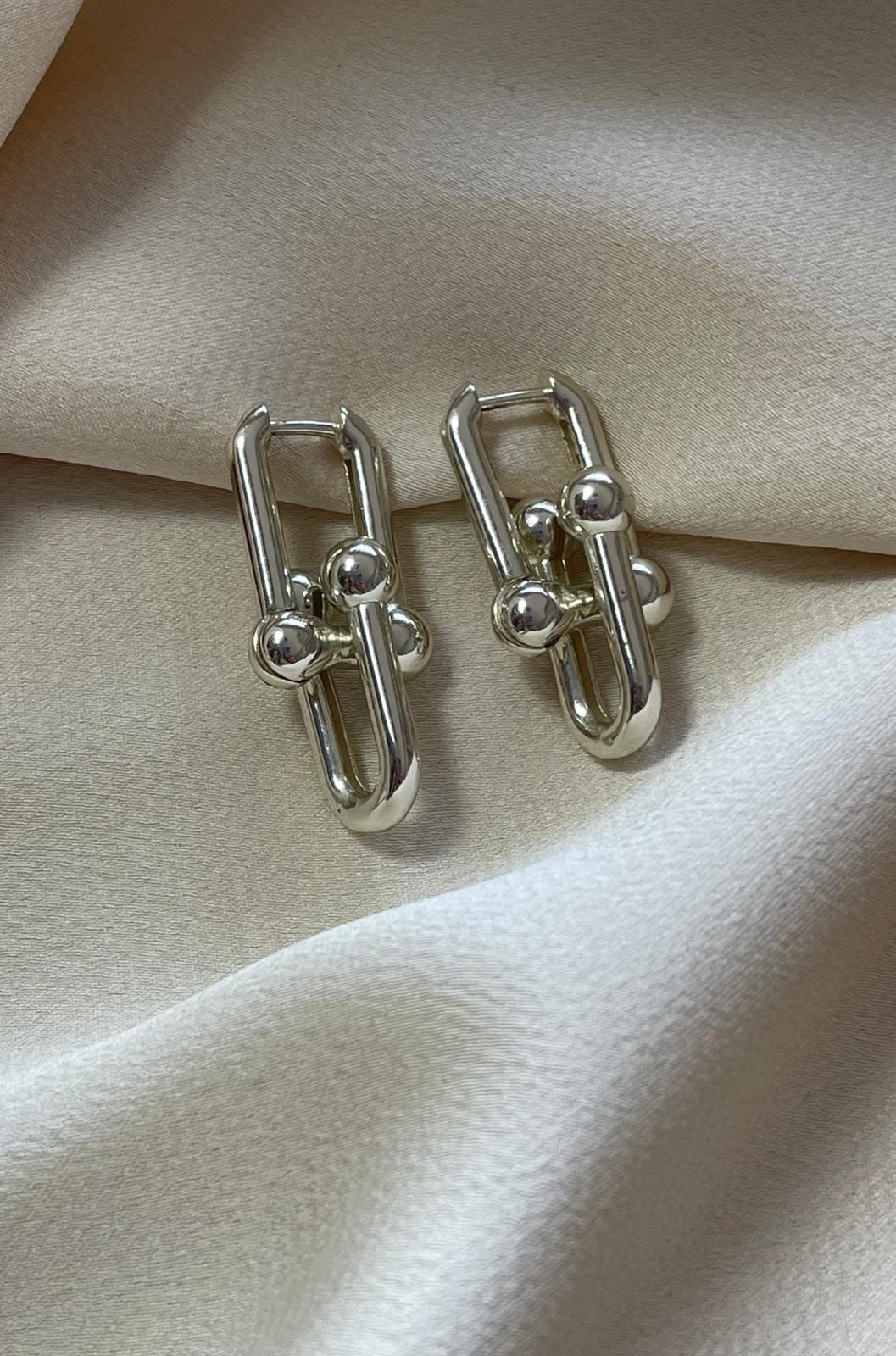 Marka Model Silver Küpe