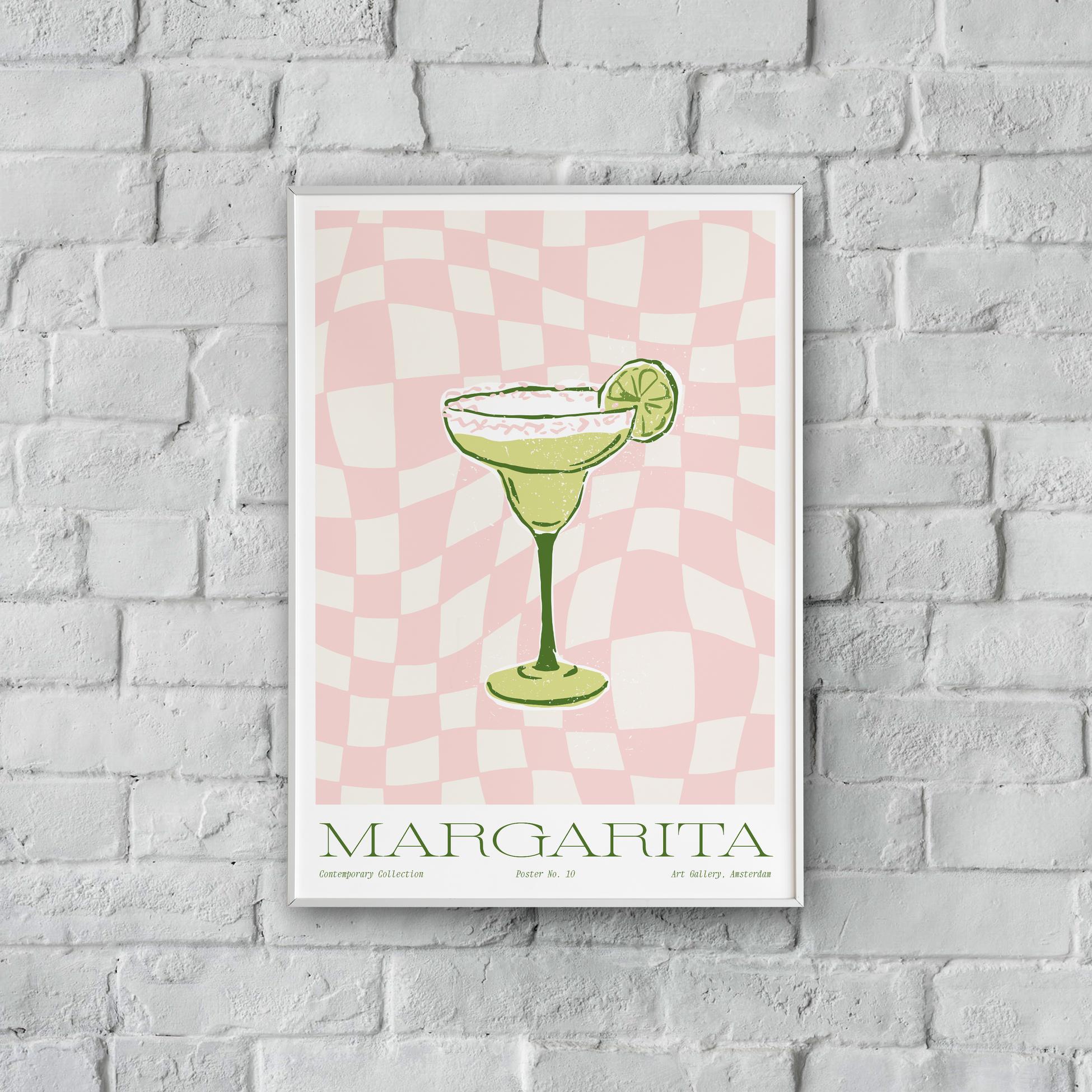 "Margarita" Poster Tablo