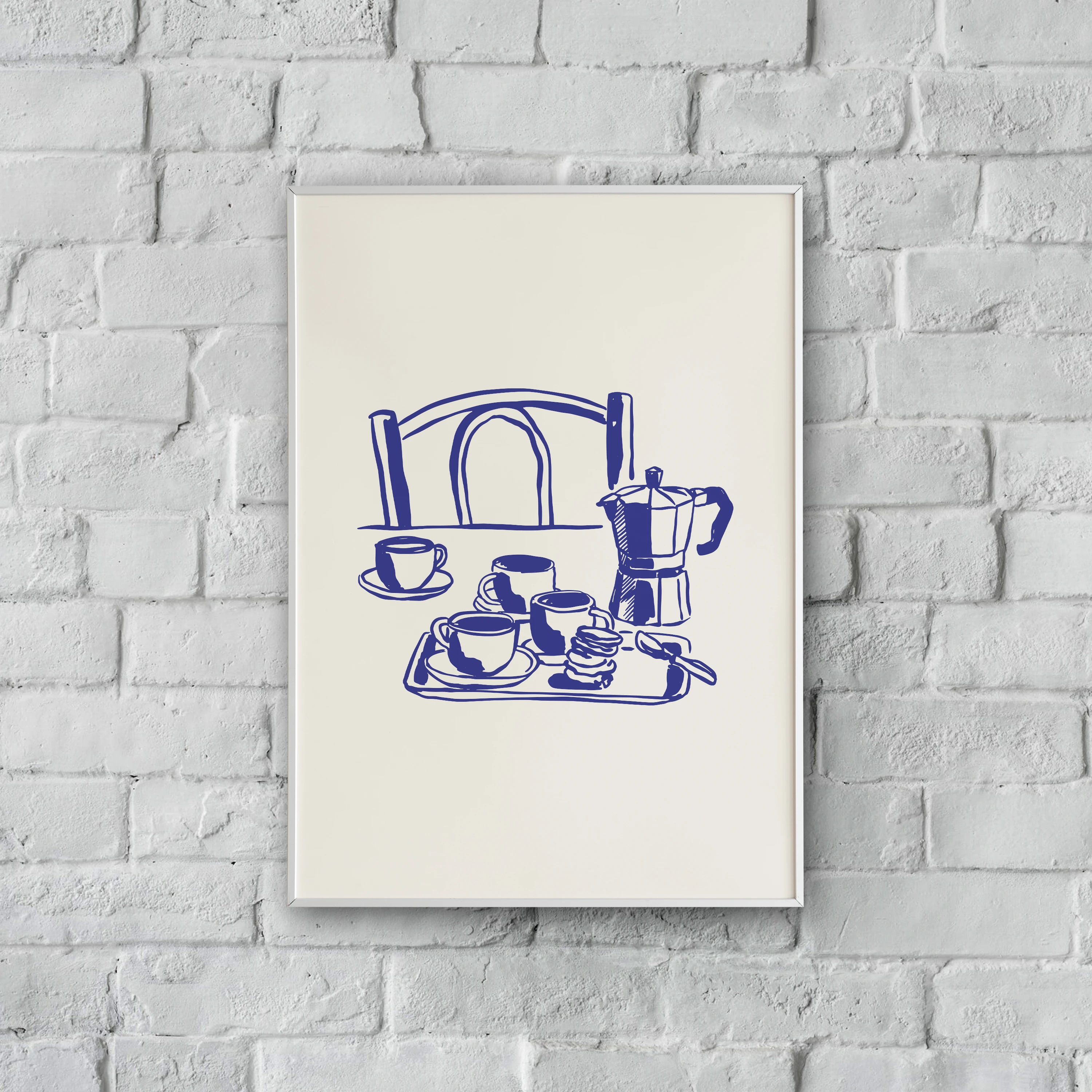 "Coffee Table" Poster Tablo