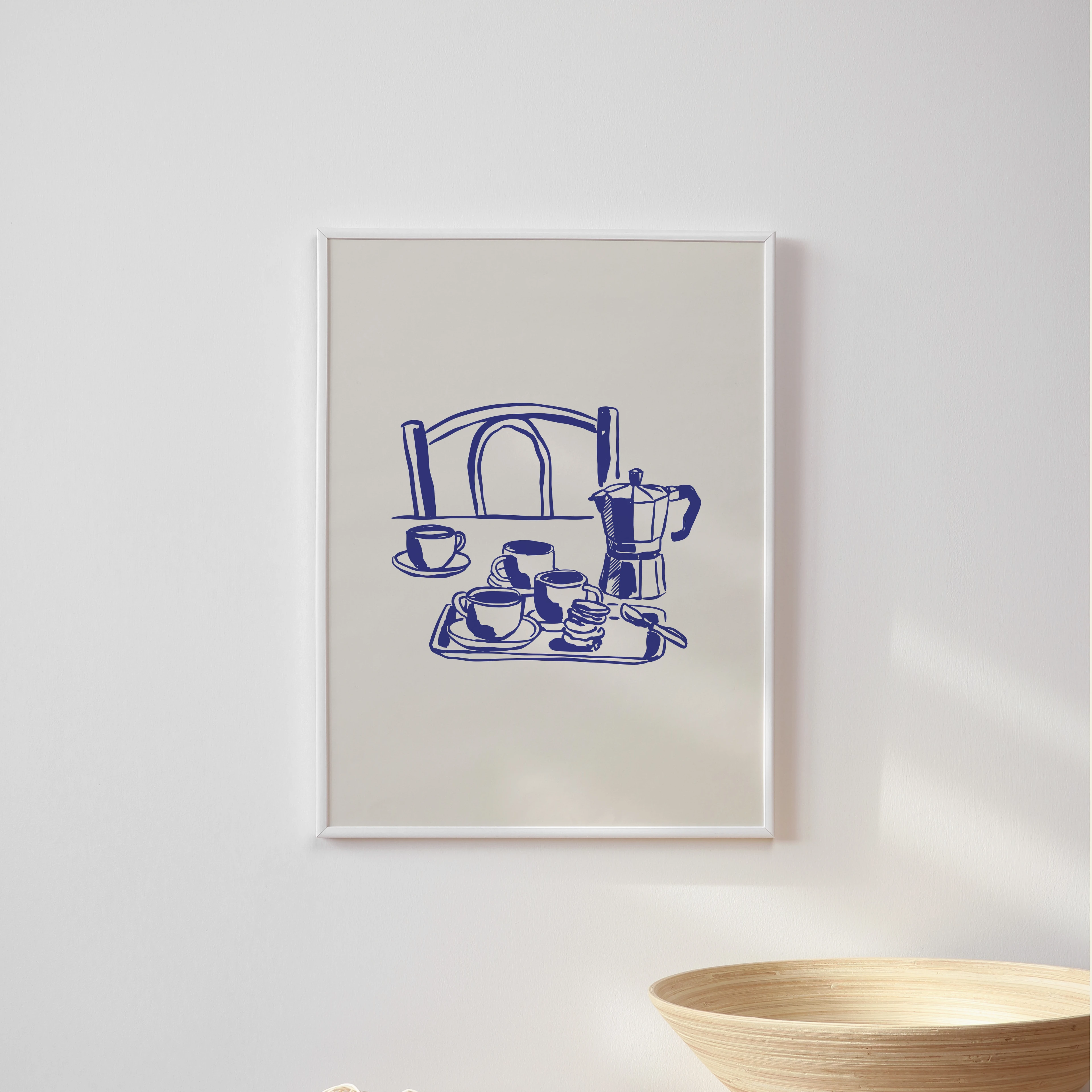 "Coffee Table" Poster Tablo