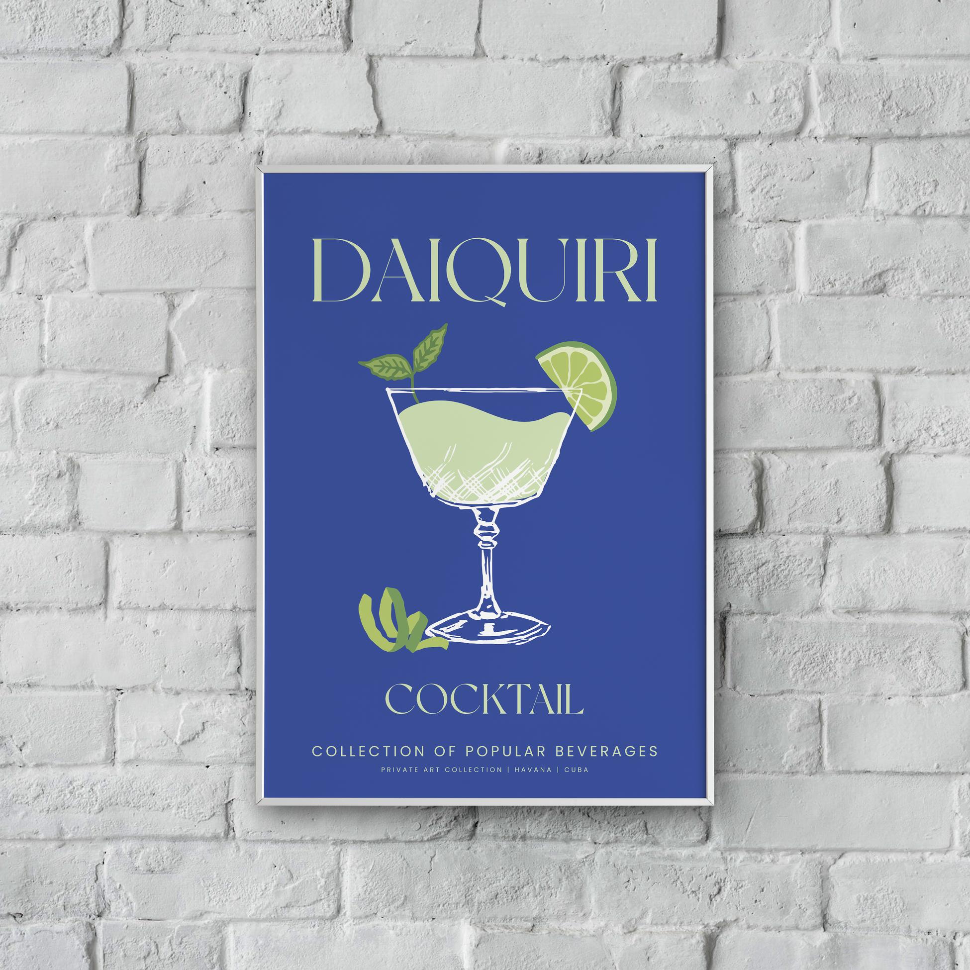 "Daiquiri" Poster Tablo