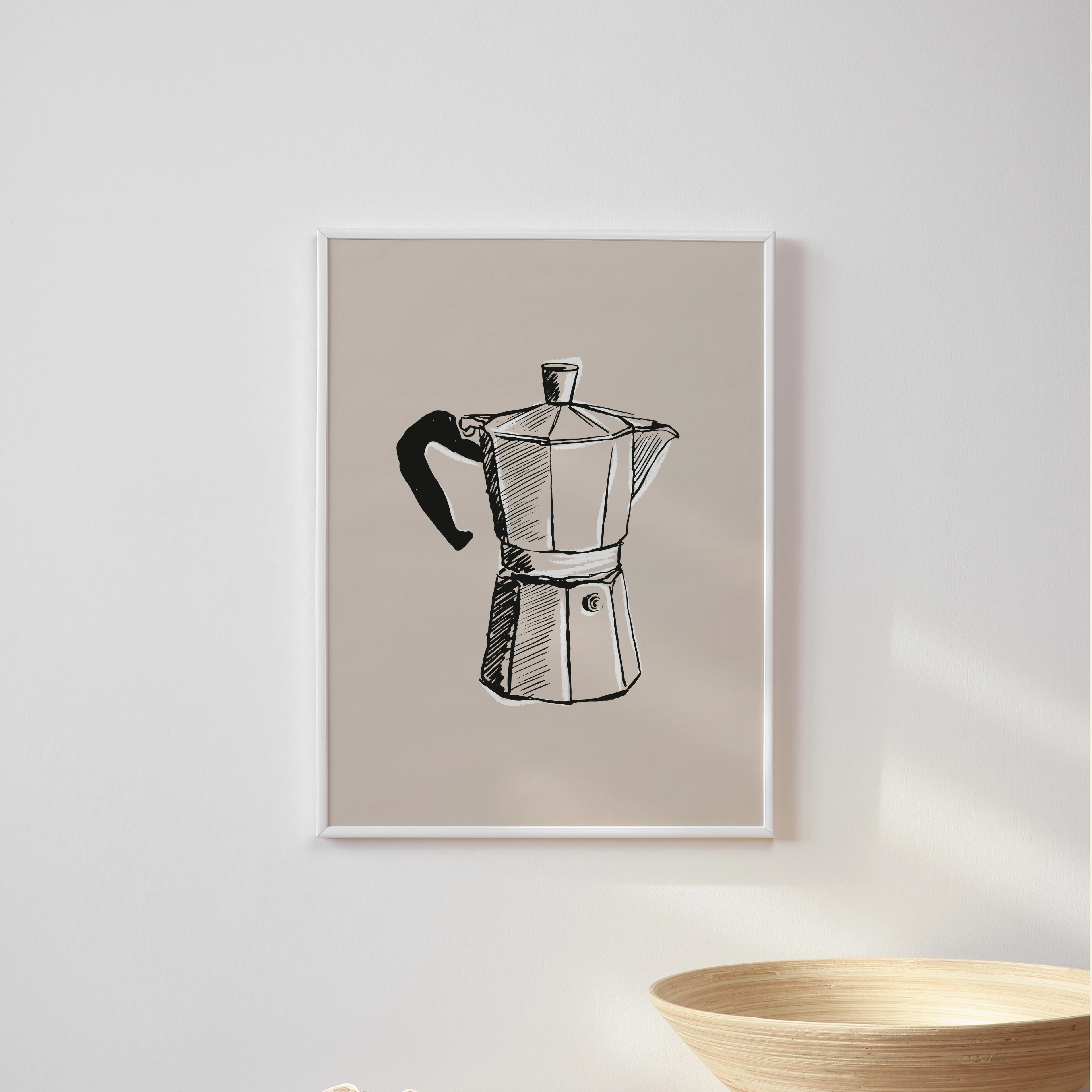 "Moka Pot" Poster Tablo