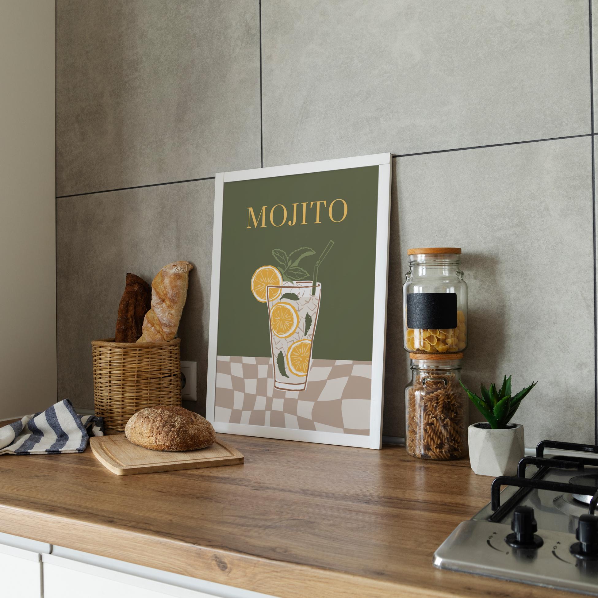 "Mojito" Poster Tablo