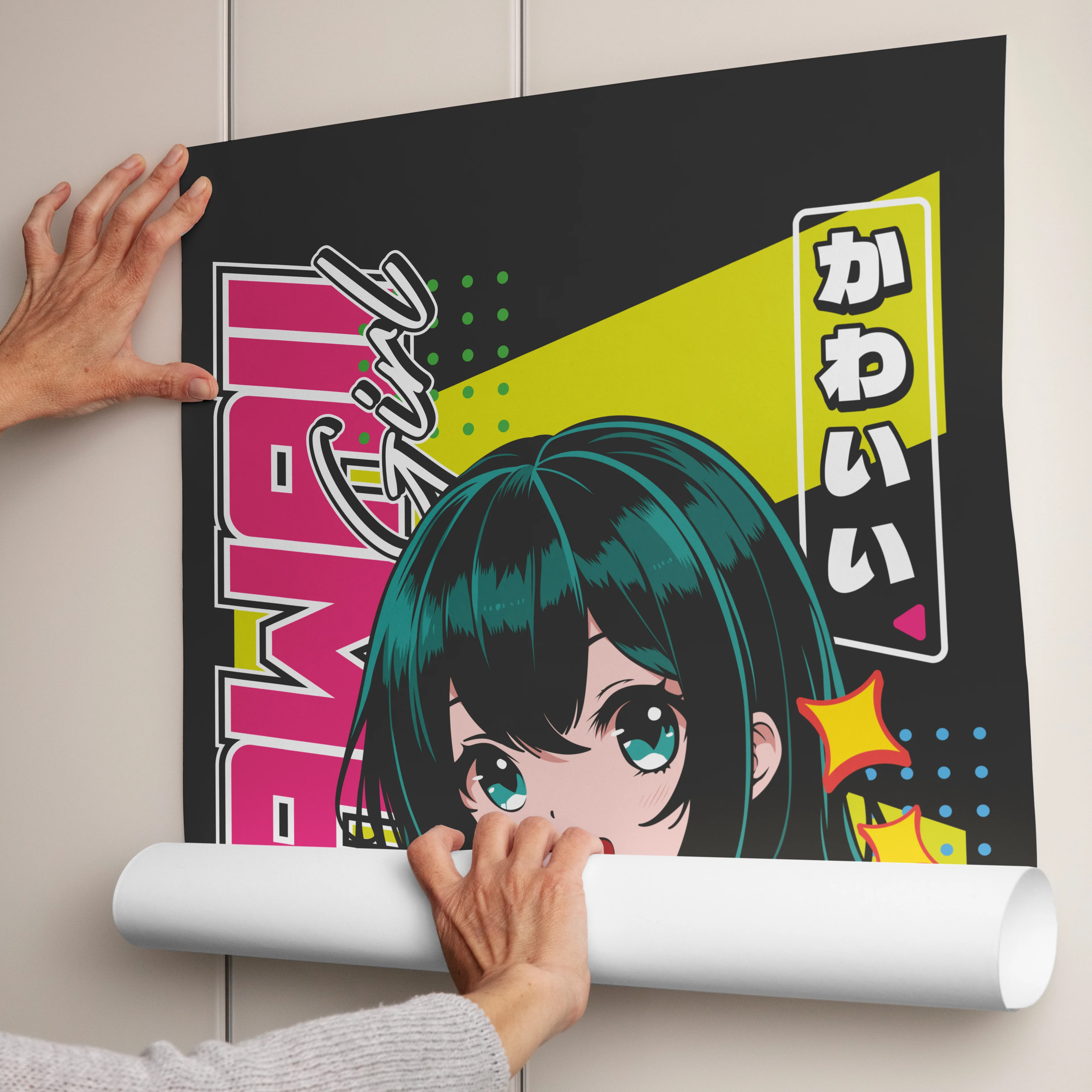 "Kawaii II" Poster Tablo