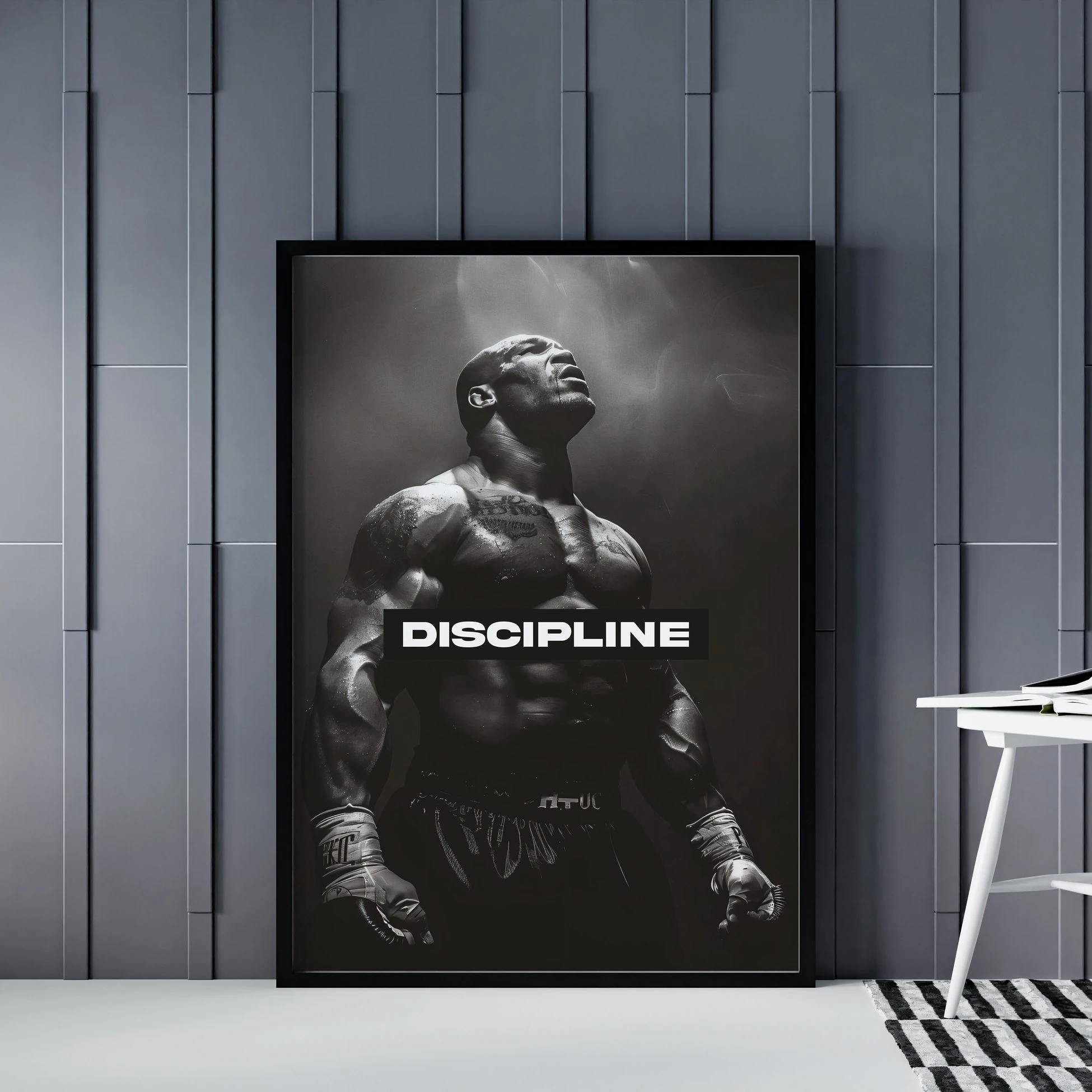 "Discipline" Poster Tablo
