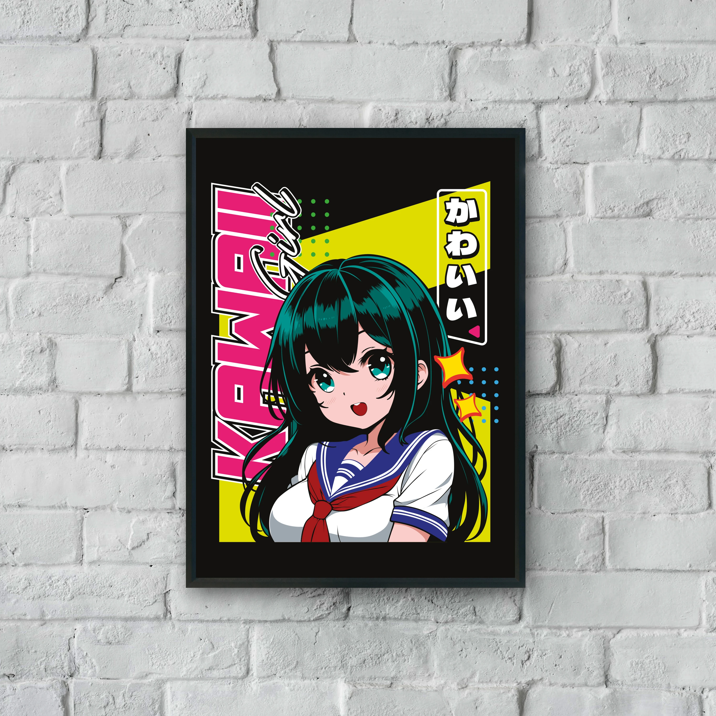 "Kawaii II" Poster Tablo