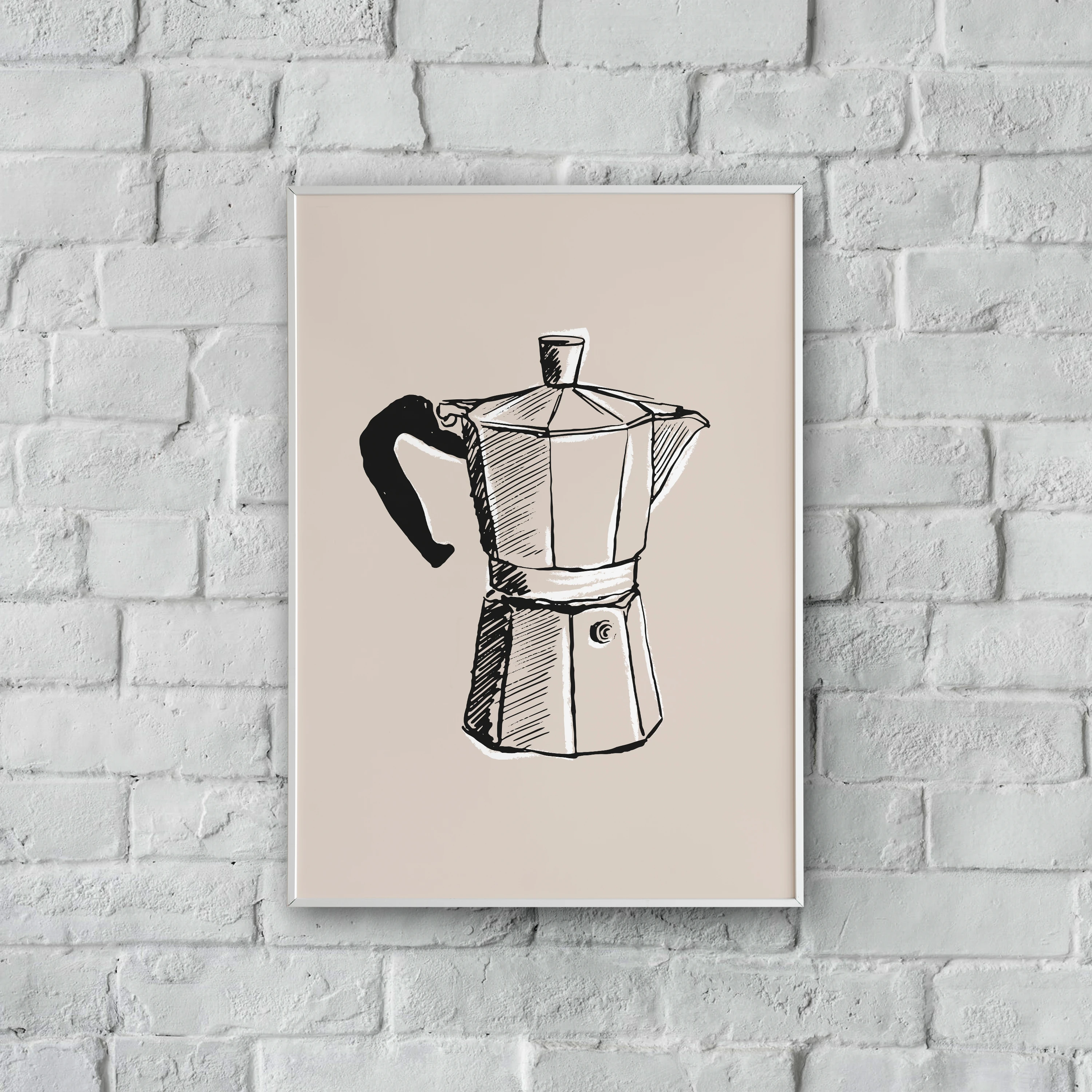 "Moka Pot" Poster Tablo