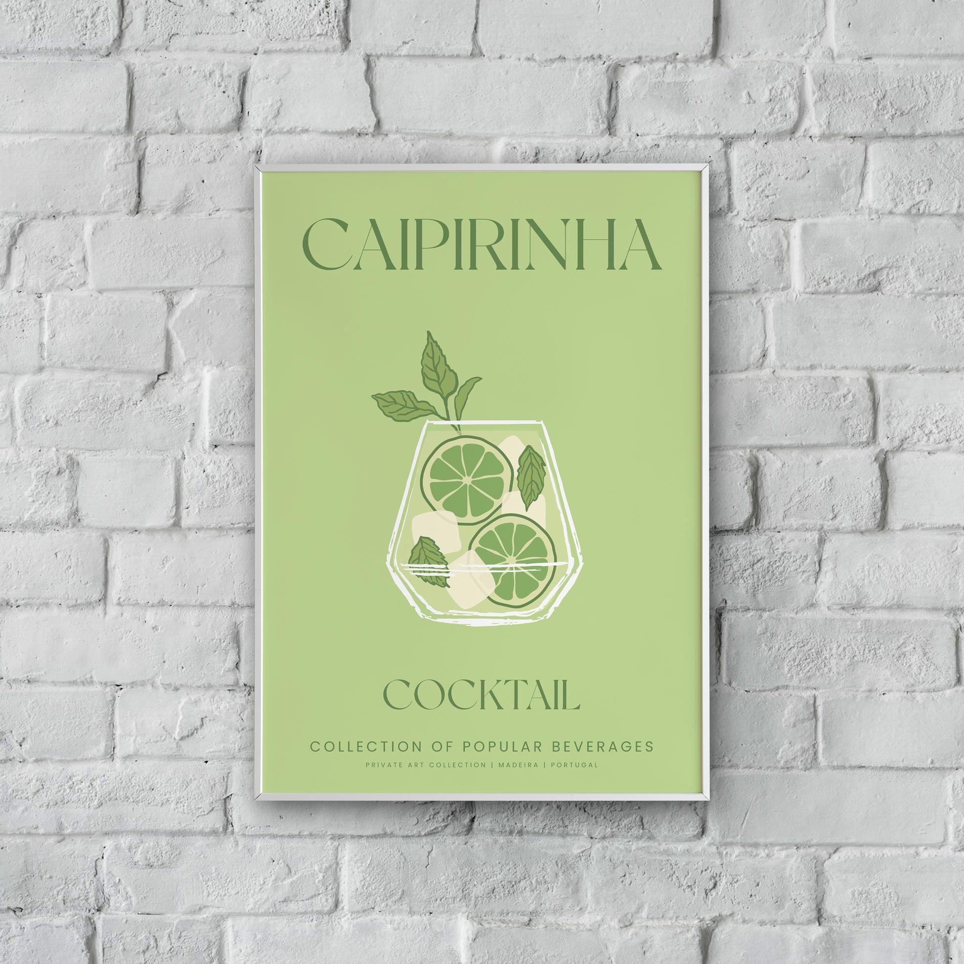 "Caipirinha" Poster Tablo