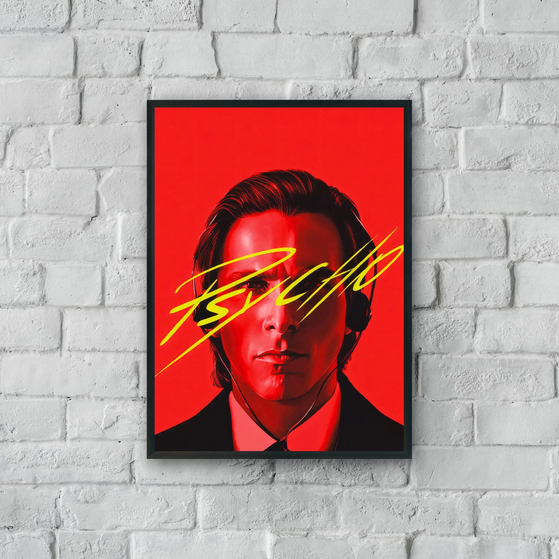 "Psycho" Poster Tablo