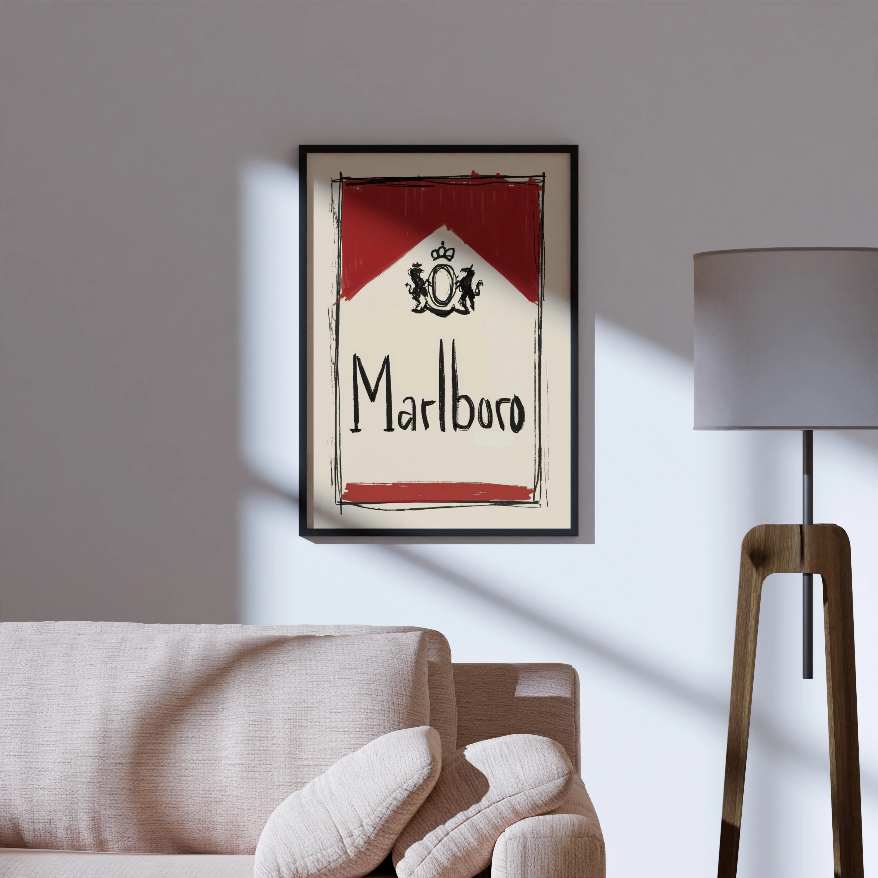 "Marlboro" Poster Tablo