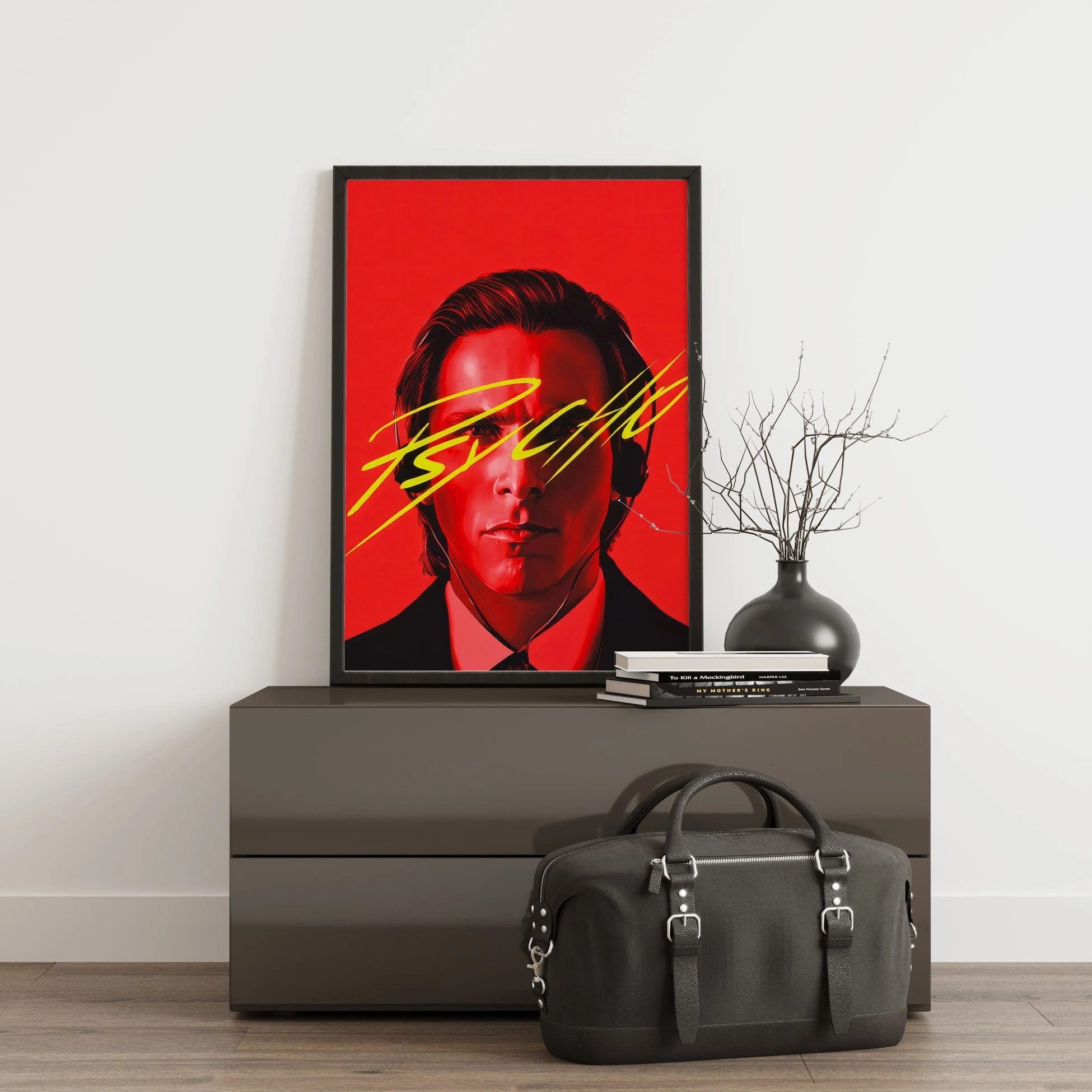 "Psycho" Poster Tablo