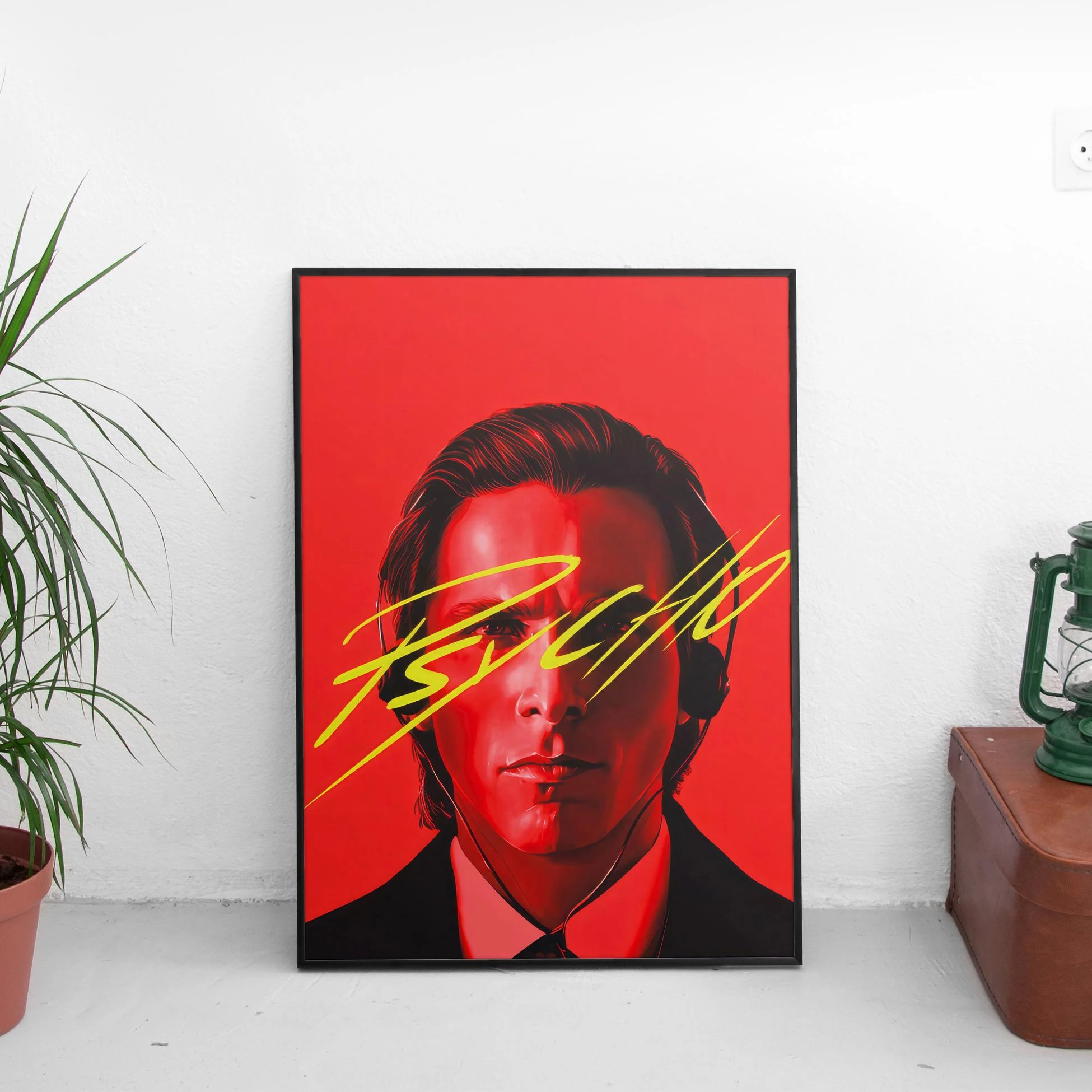 "Psycho" Poster Tablo