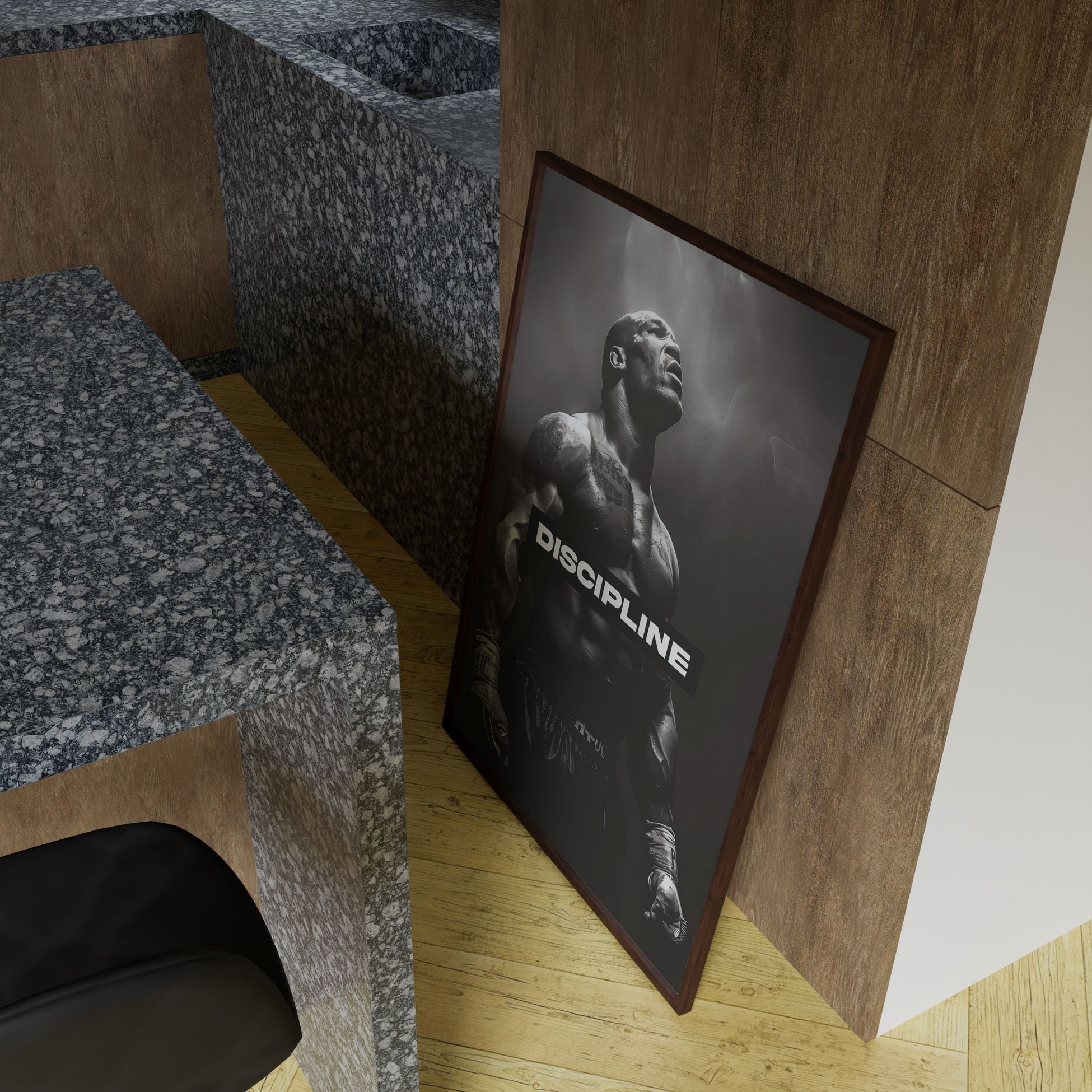 "Discipline" Poster Tablo