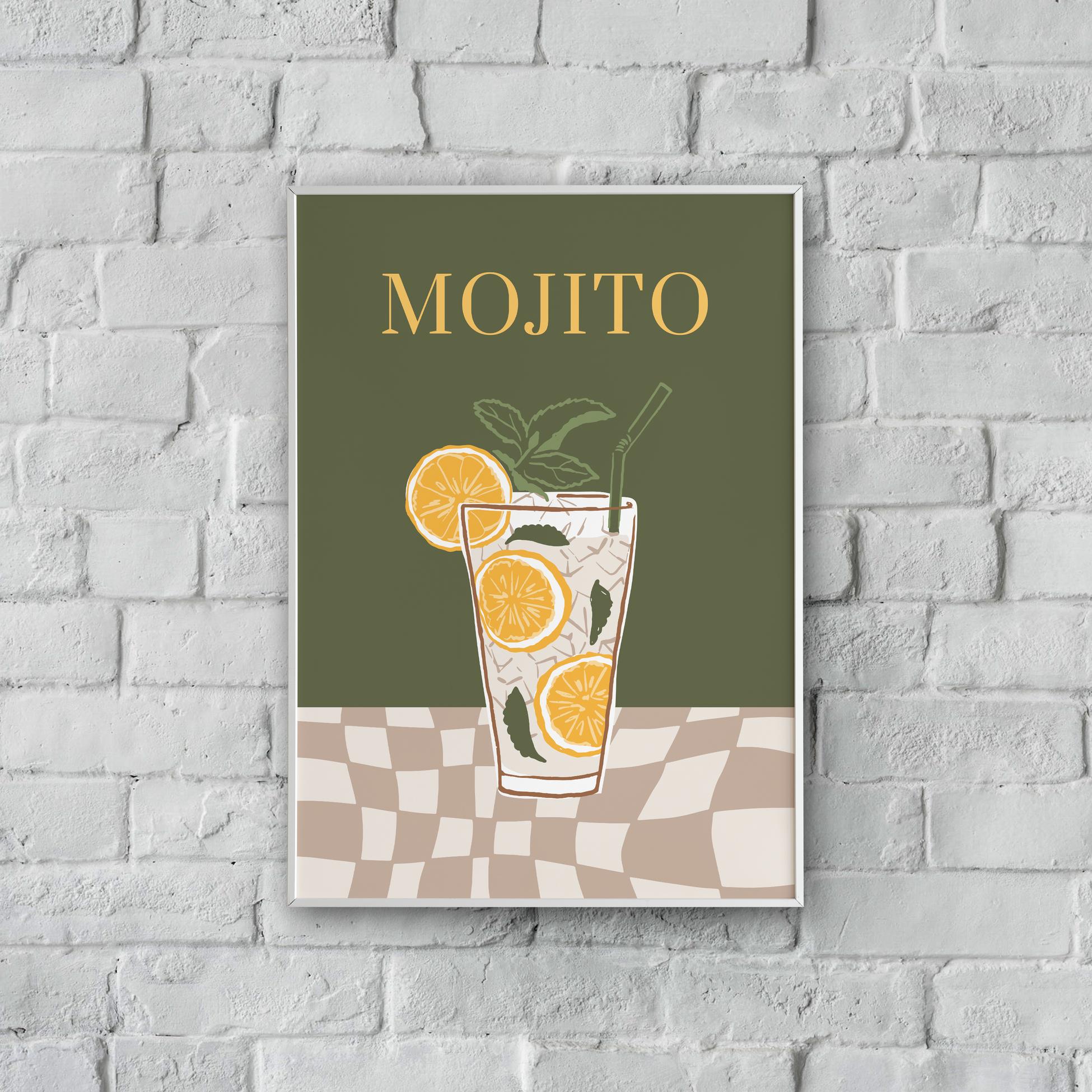 "Mojito" Poster Tablo