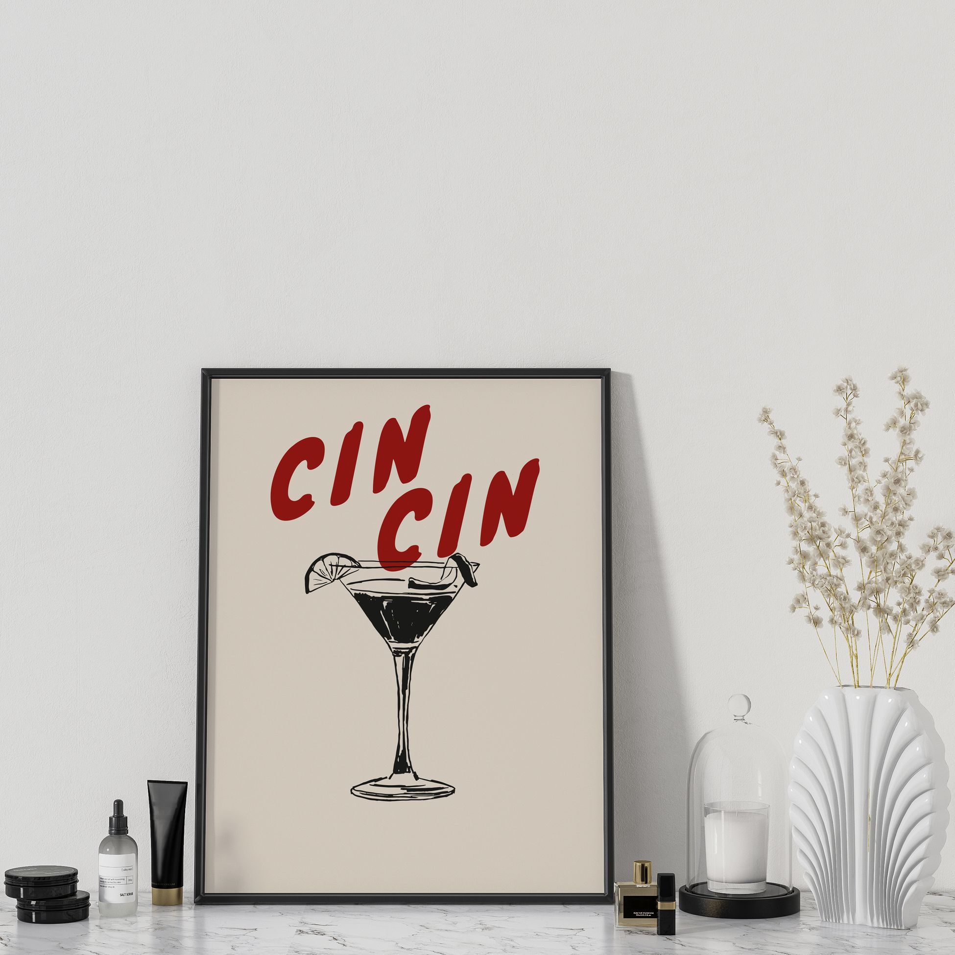 "Cin Cin!" Poster Tablo