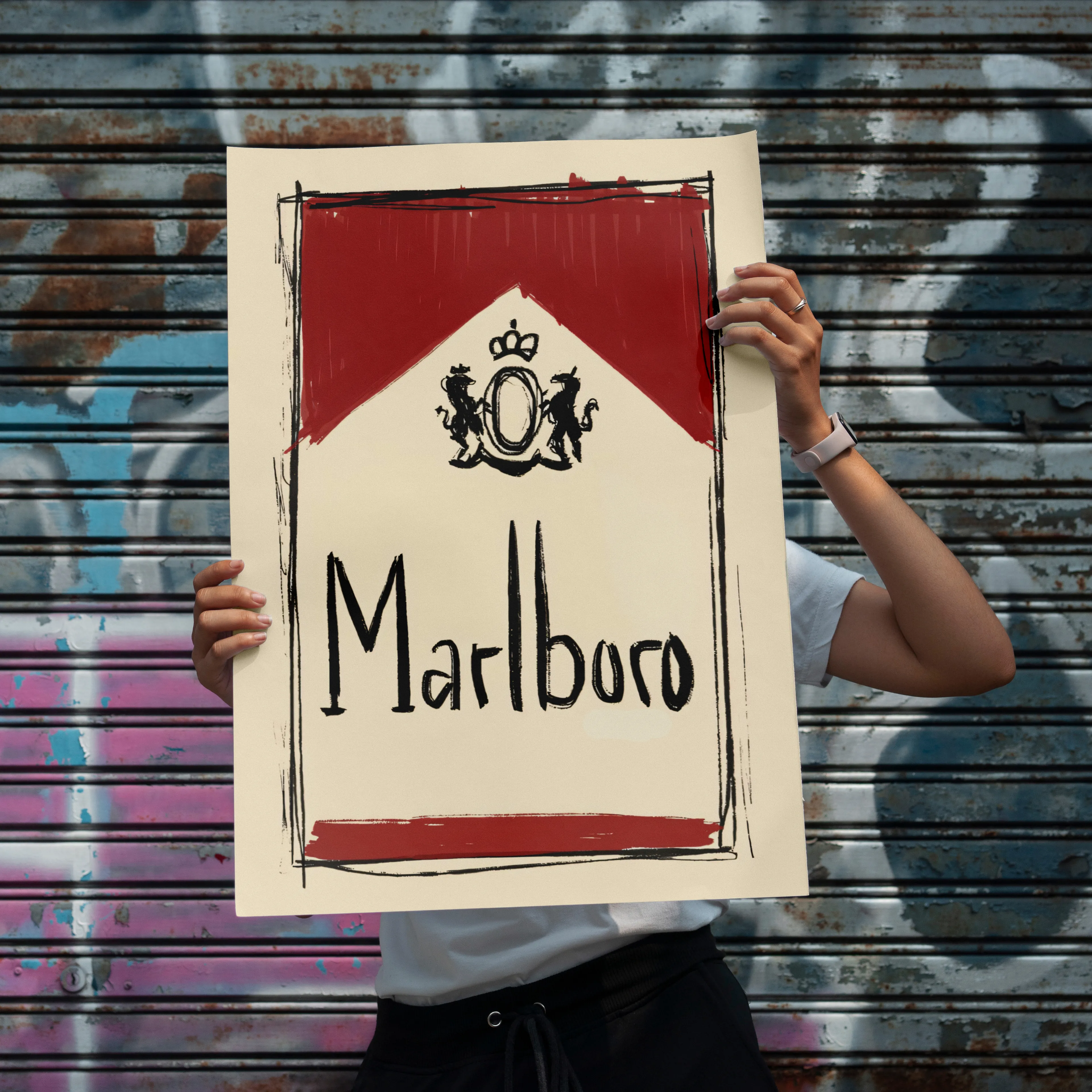 "Marlboro" Poster Tablo