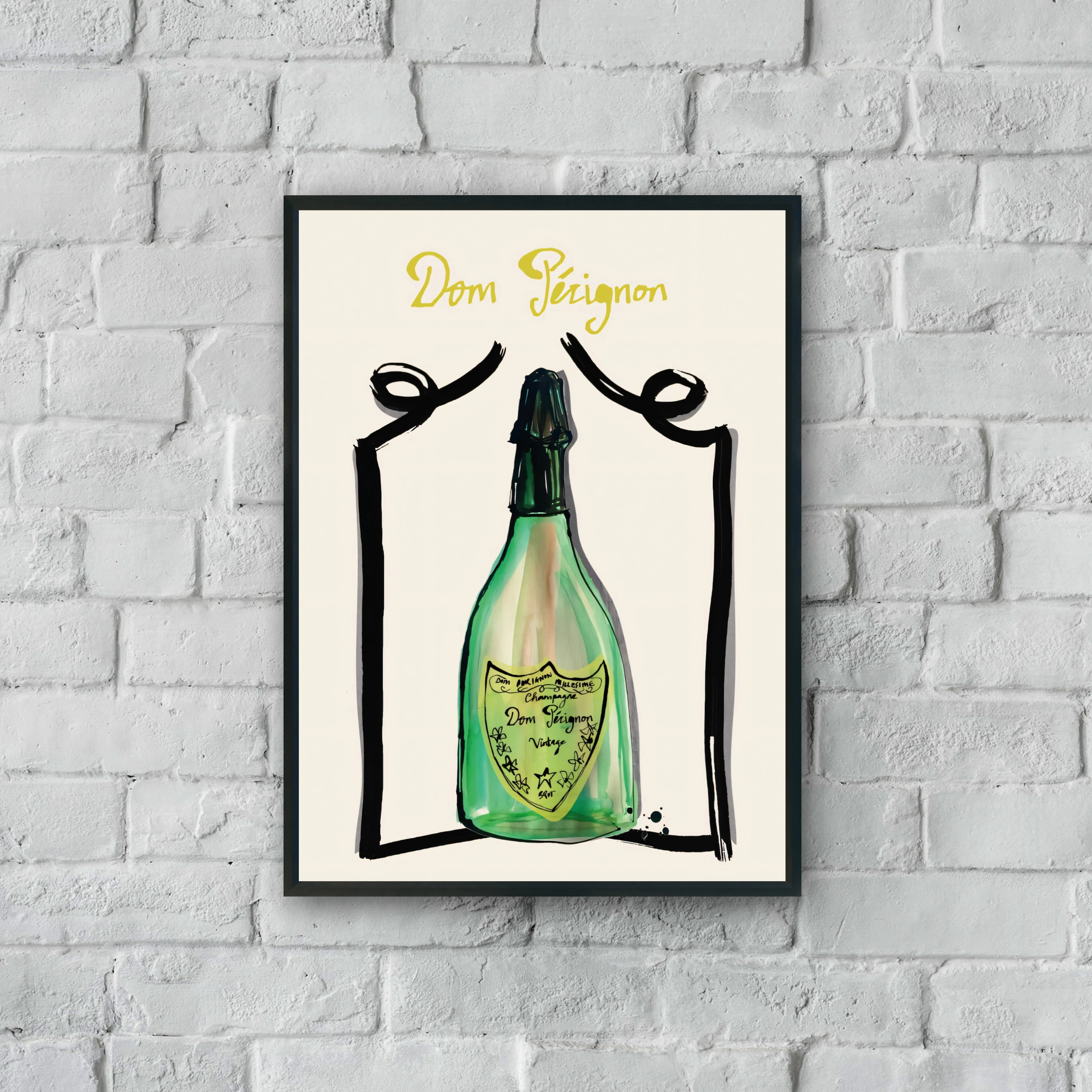 "Dom Perignon" Poster Tablo