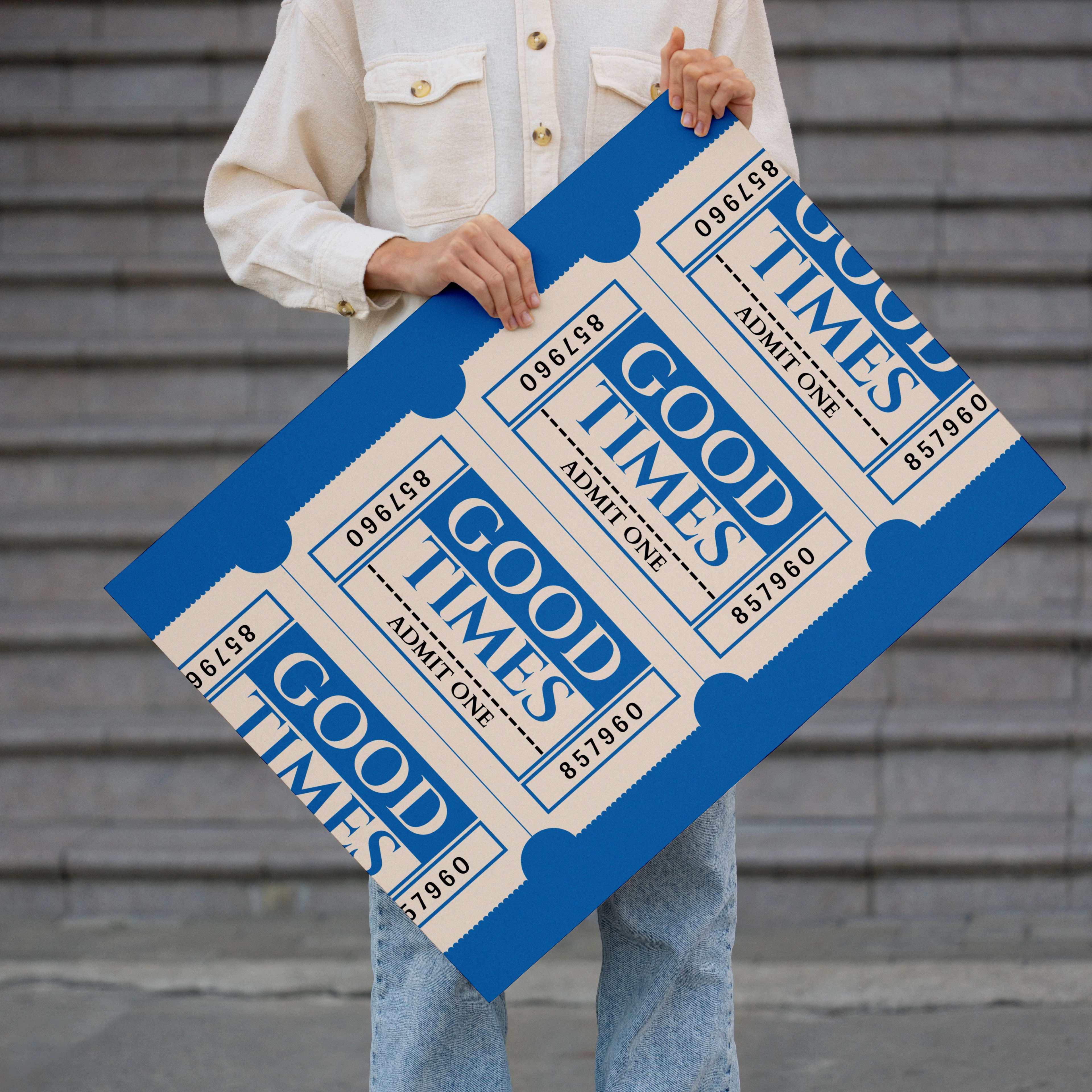 "Good Times" Poster Tablo