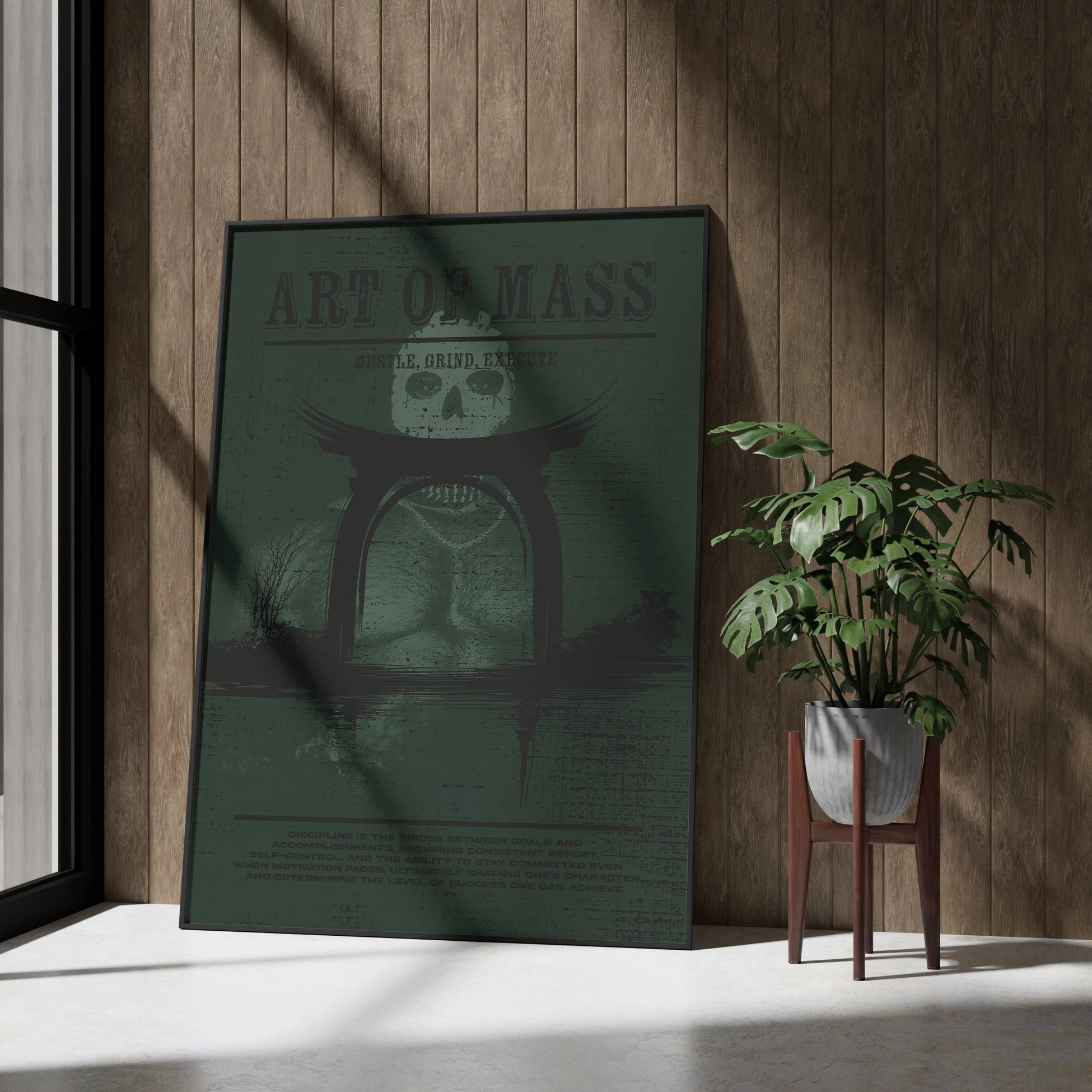 "Art Of Mass" Poster Tablo