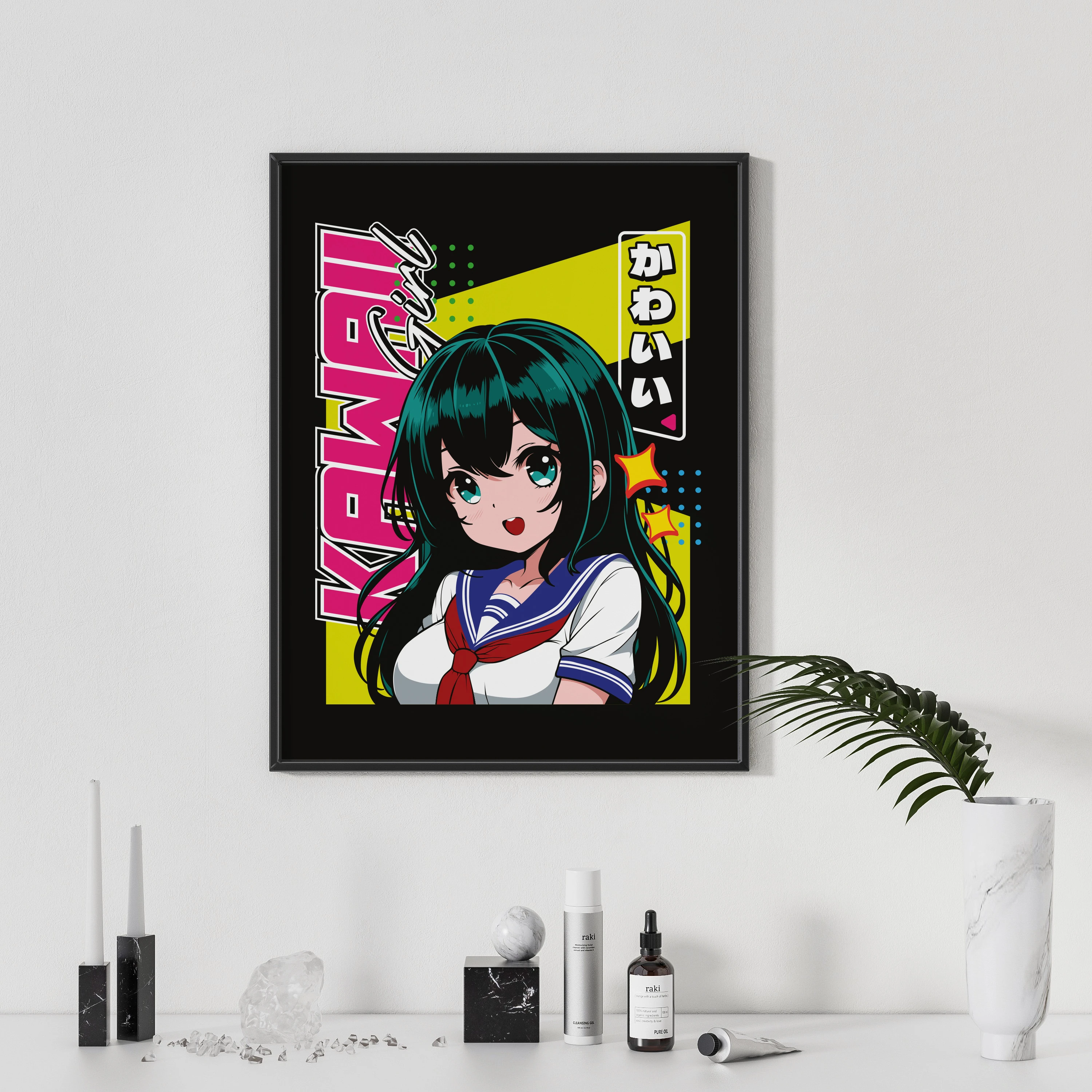 "Kawaii II" Poster Tablo