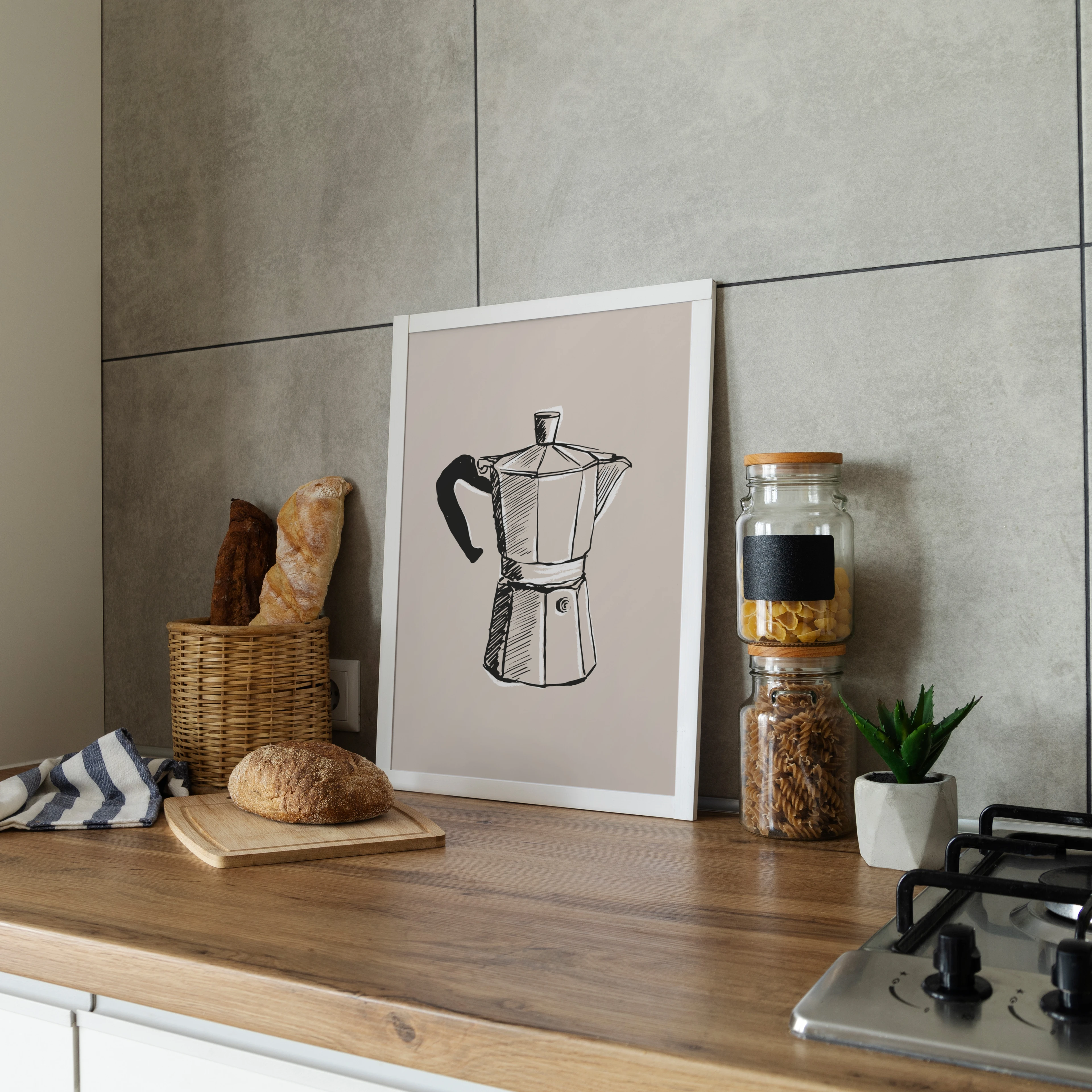 "Moka Pot" Poster Tablo