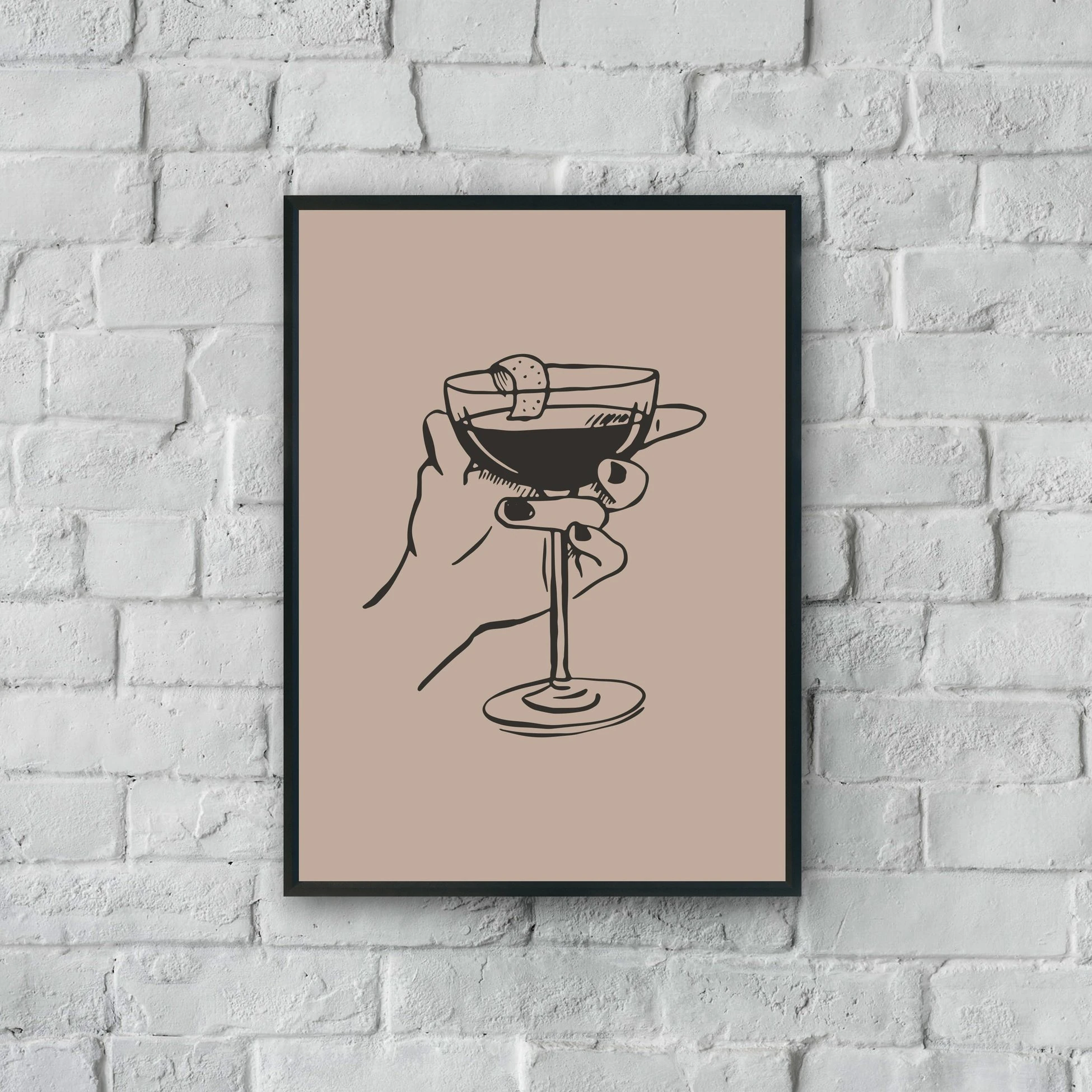 "Be Kind" Poster Tablo