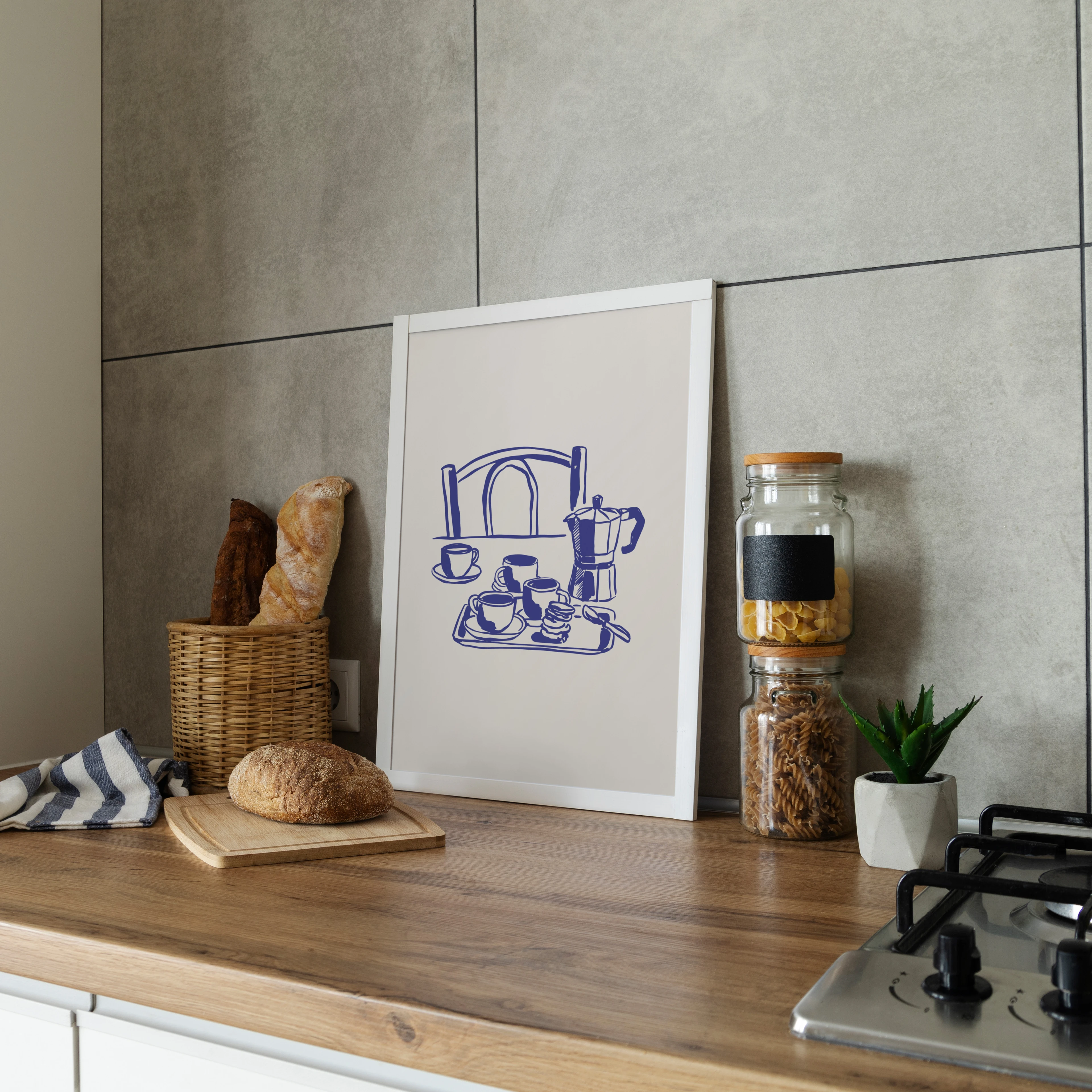 "Coffee Table" Poster Tablo