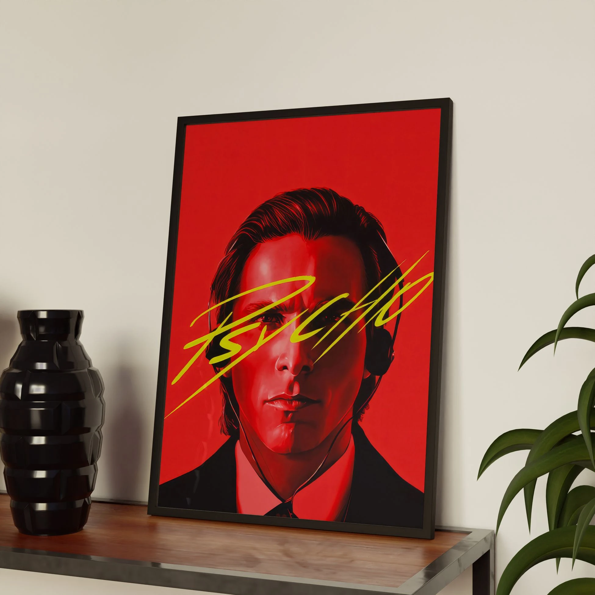 "Psycho" Poster Tablo