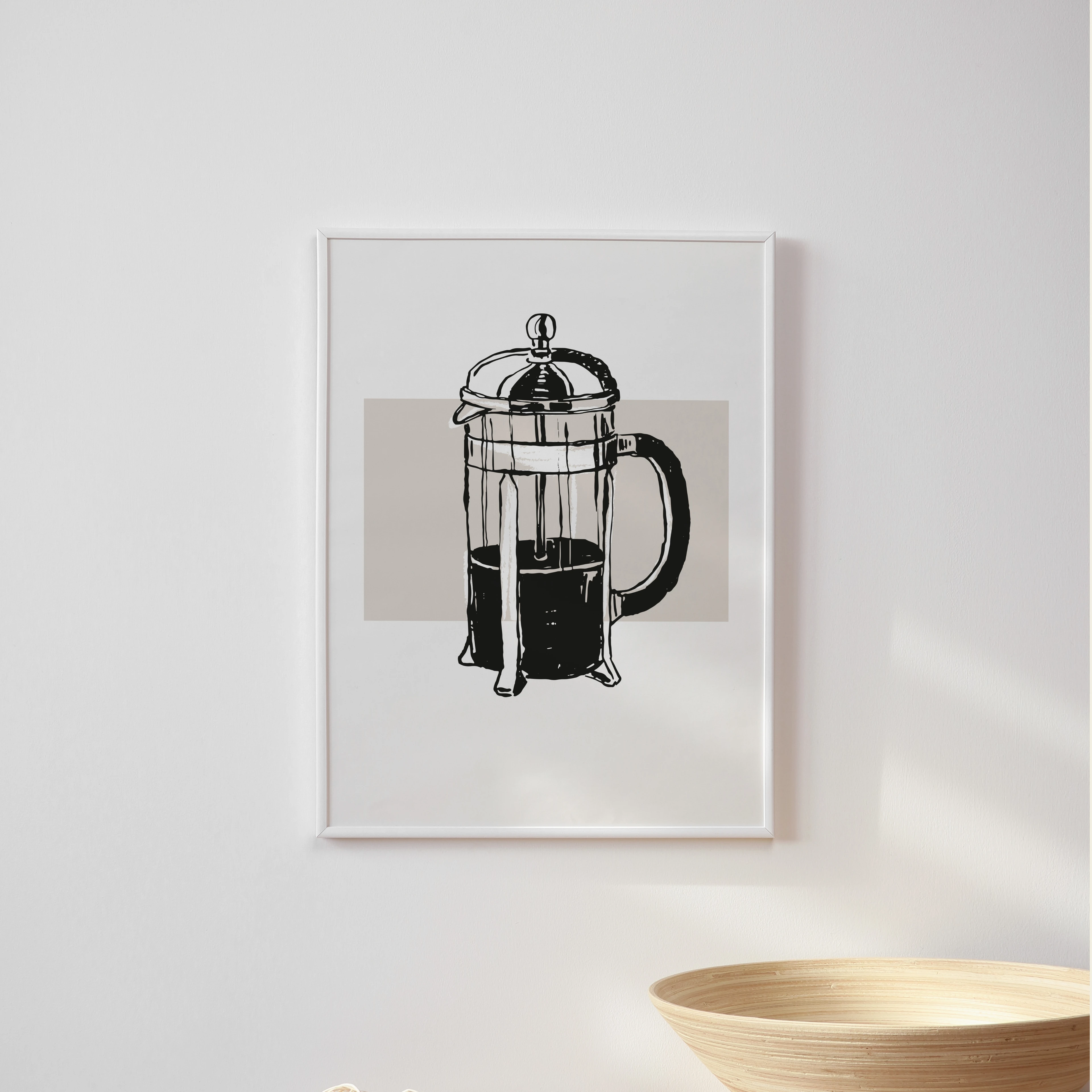 "Coffee Rituals" Poster Tablo
