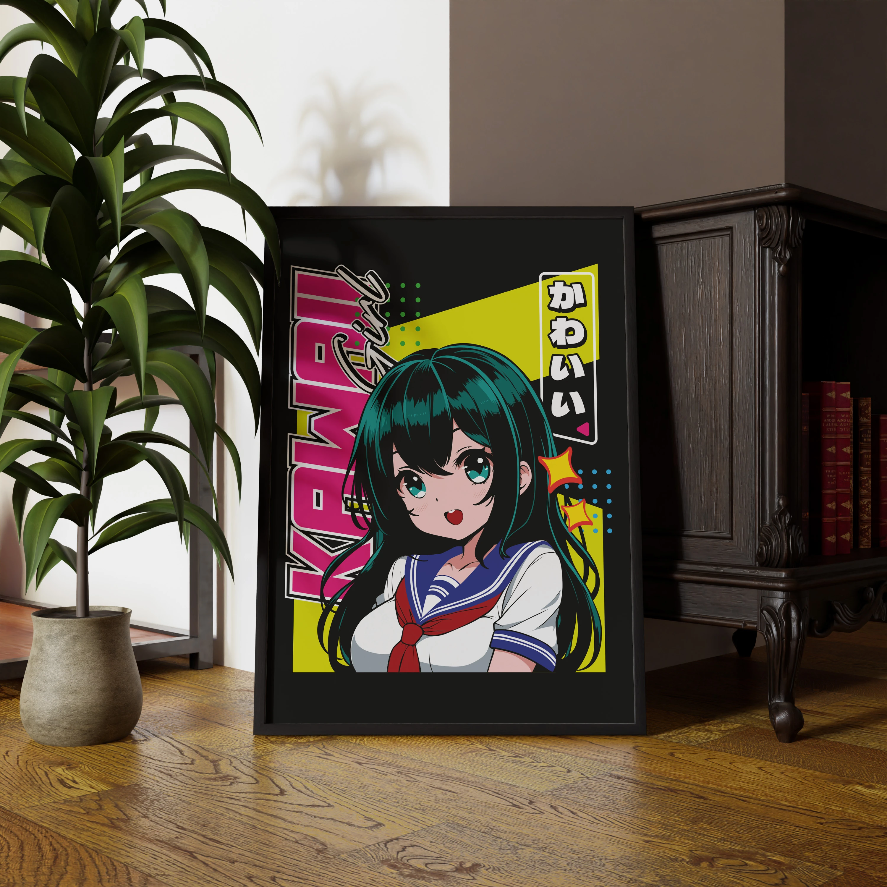 "Kawaii II" Poster Tablo