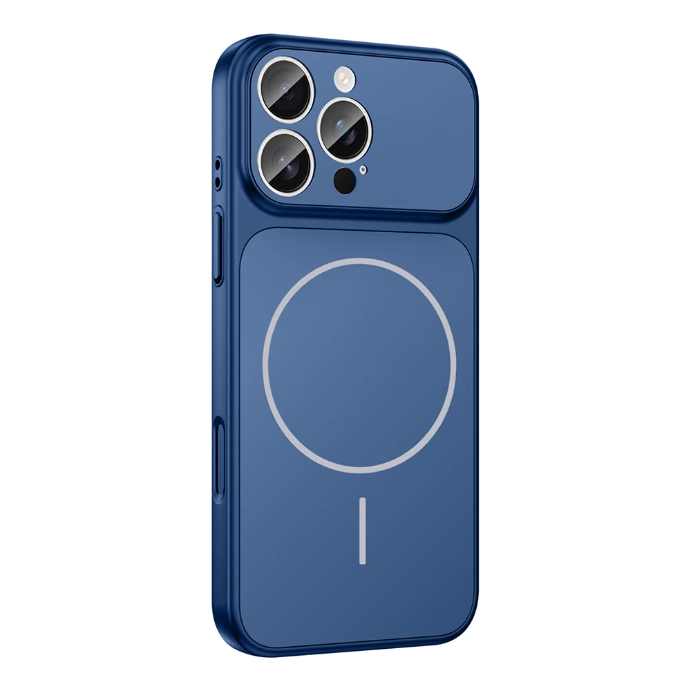 Apple iPhone 16 Pro Max Kılıf Zore M-Safe Şarj Özellikli Kamera Korumalı Formen Kapak