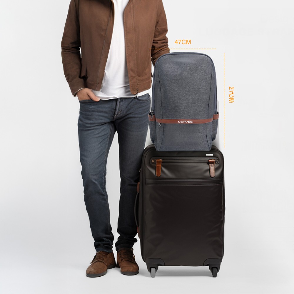 Lenyes LB545 Rambler Serisi Polyester Kumaş Su Geçirmez Sırt Çantası
