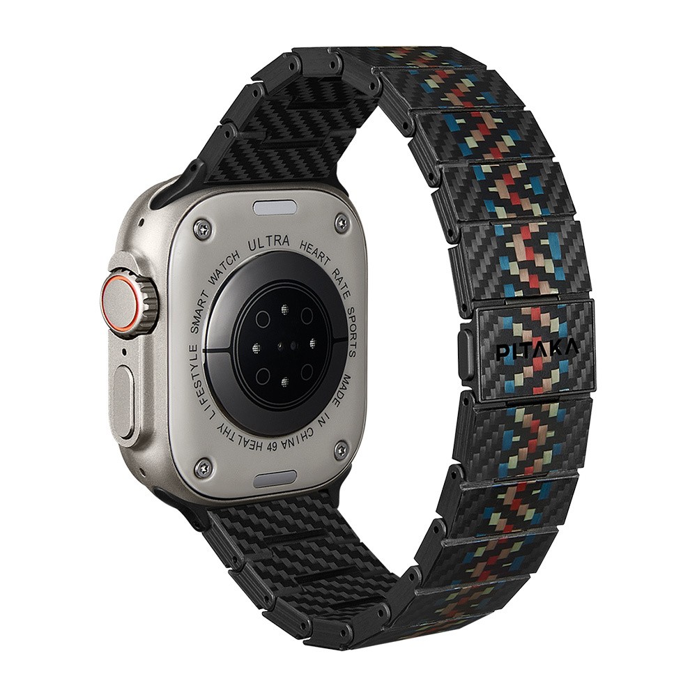 Watch Serisi Uyumlu Aramid Fiber ve Karbon Fiber Pitaka Modern Serisi Rhapsody Universal Kordon