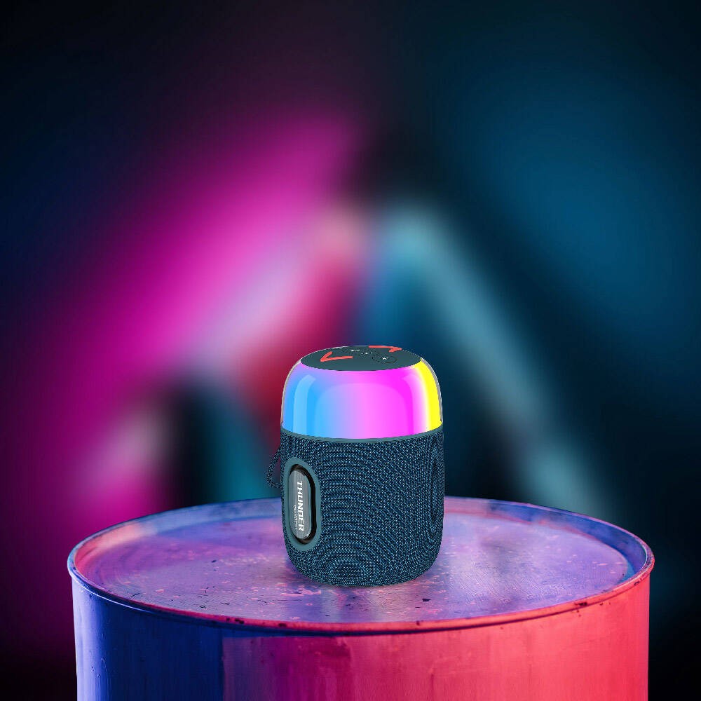 Wiwu P60 Mini RGB Led Işıklı Thunder Wireless Bluetooth Speaker Hoparlör