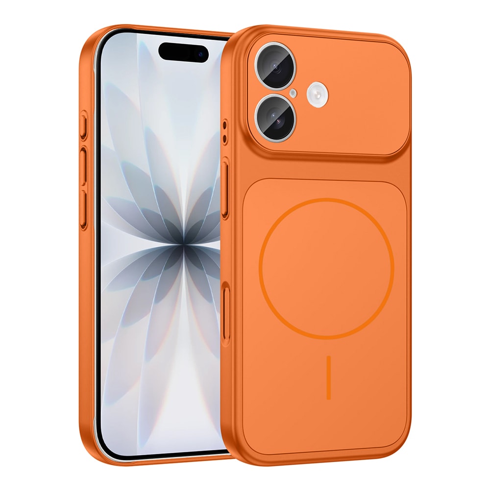 Apple iPhone 16 Kılıf Zore M-Safe Şarj Özellikli Kamera Korumalı Formen Kapak