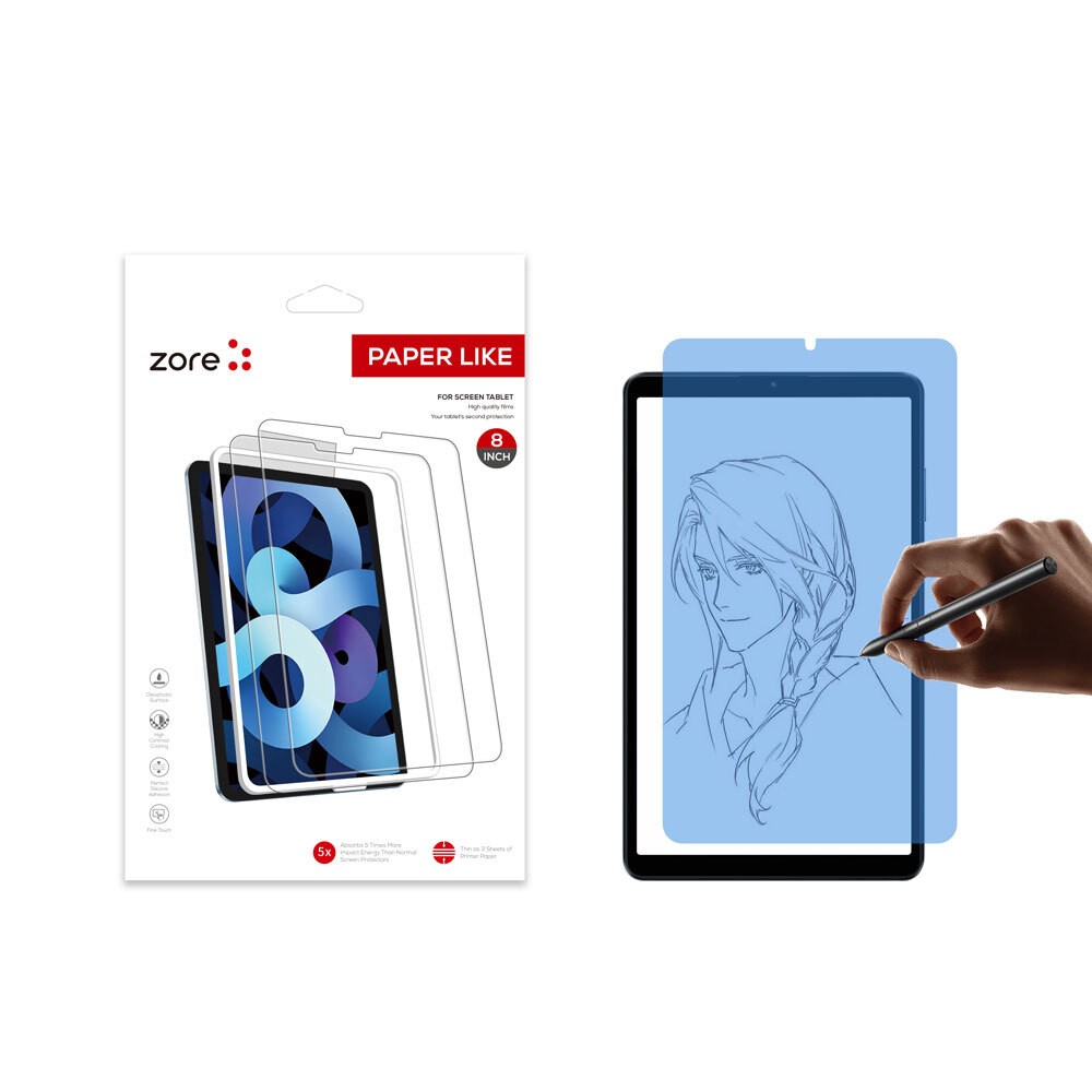 Xiaomi Redmi Pad SE 8.7 Zore Paper-Like Ekran Koruyucu