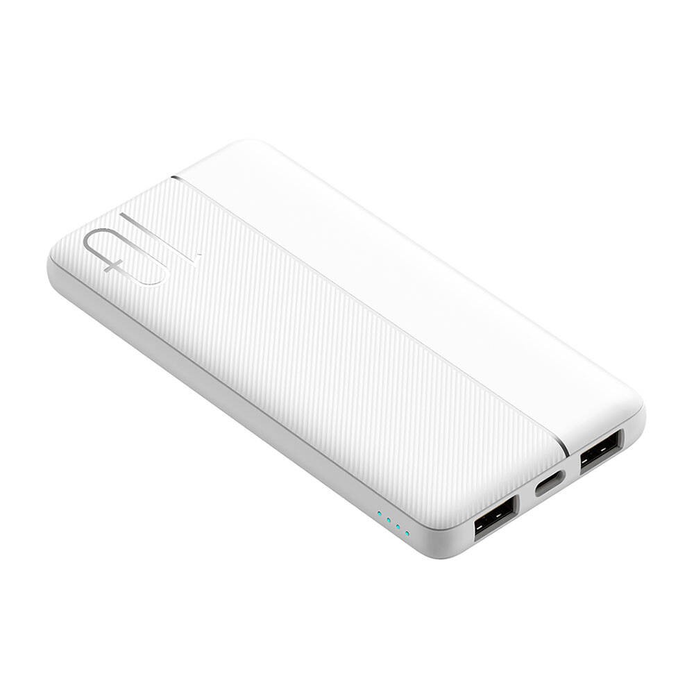 Wiwu Wi-P032 Dual USB-A ve Type-C PD LED Işık Göstergeli Taşınabilir Powerbank 10000mAh